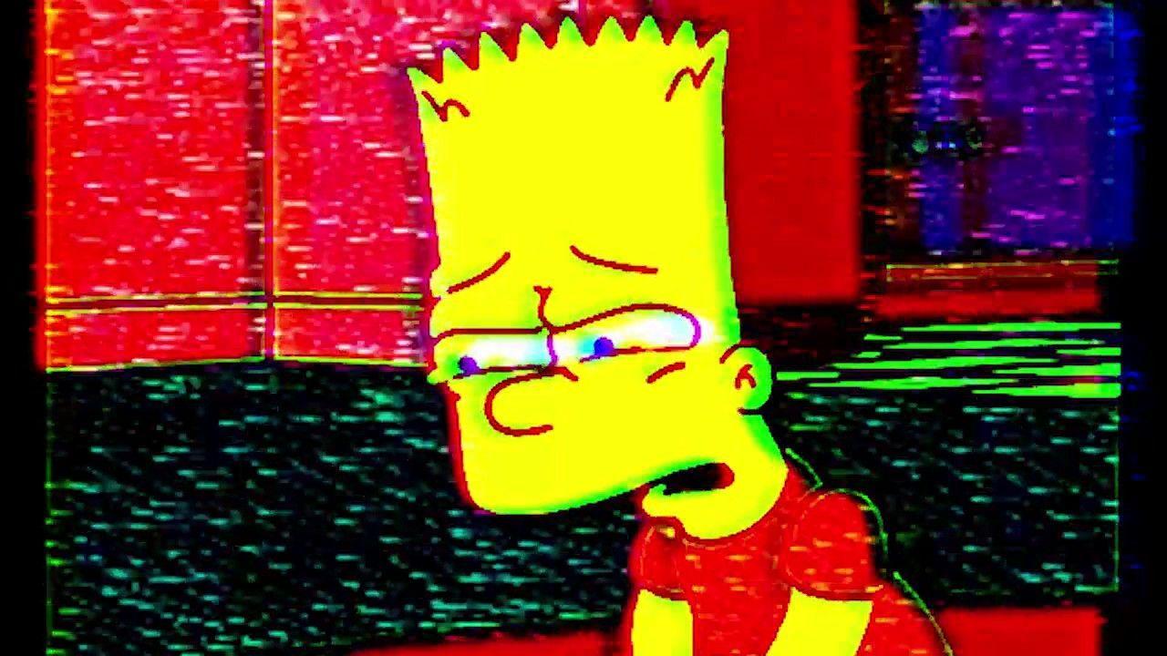 Bart, sad, HD phone wallpaper