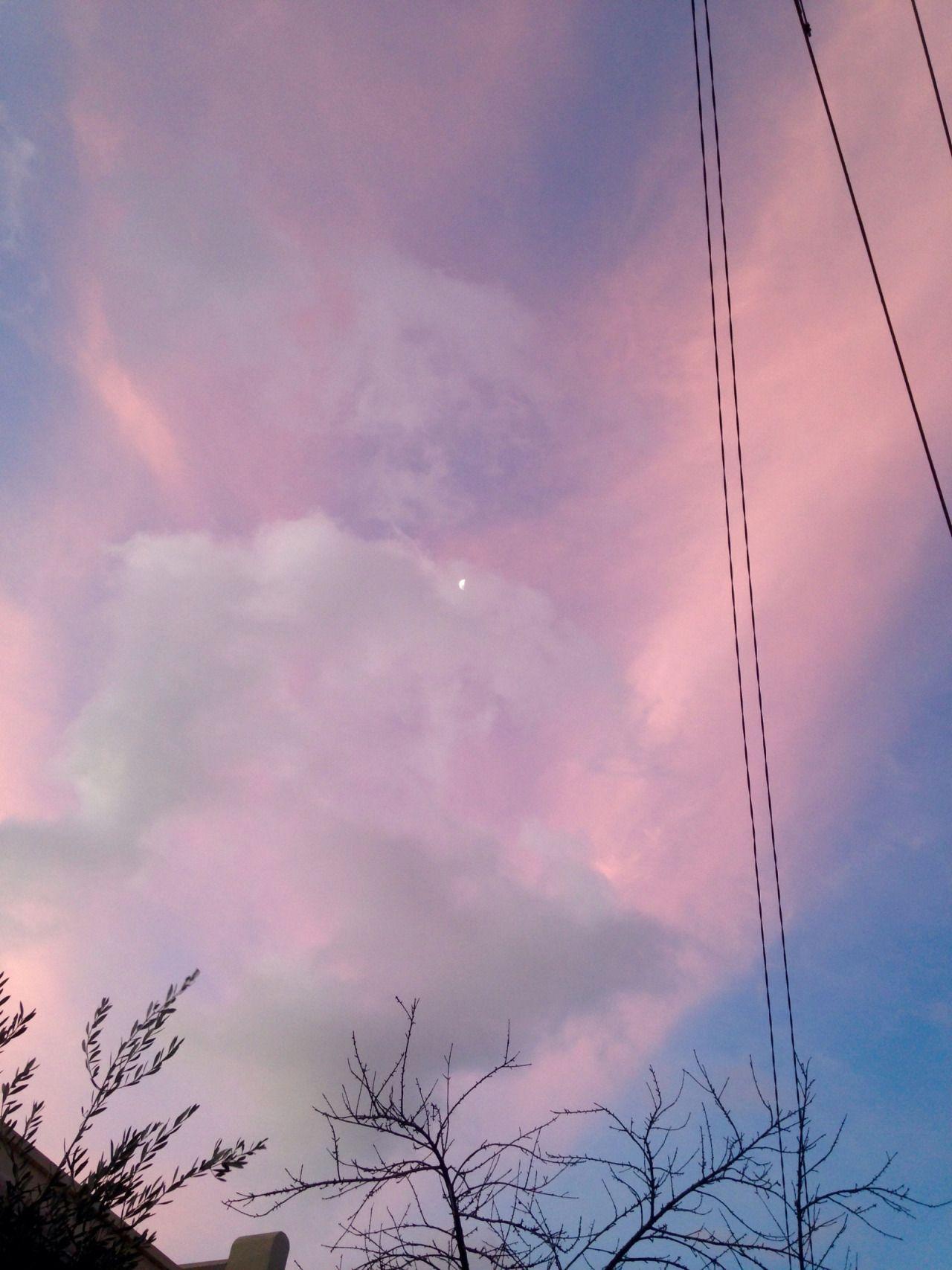 1280x1707 Pastel Aesthetic Clouds Wallpaper at