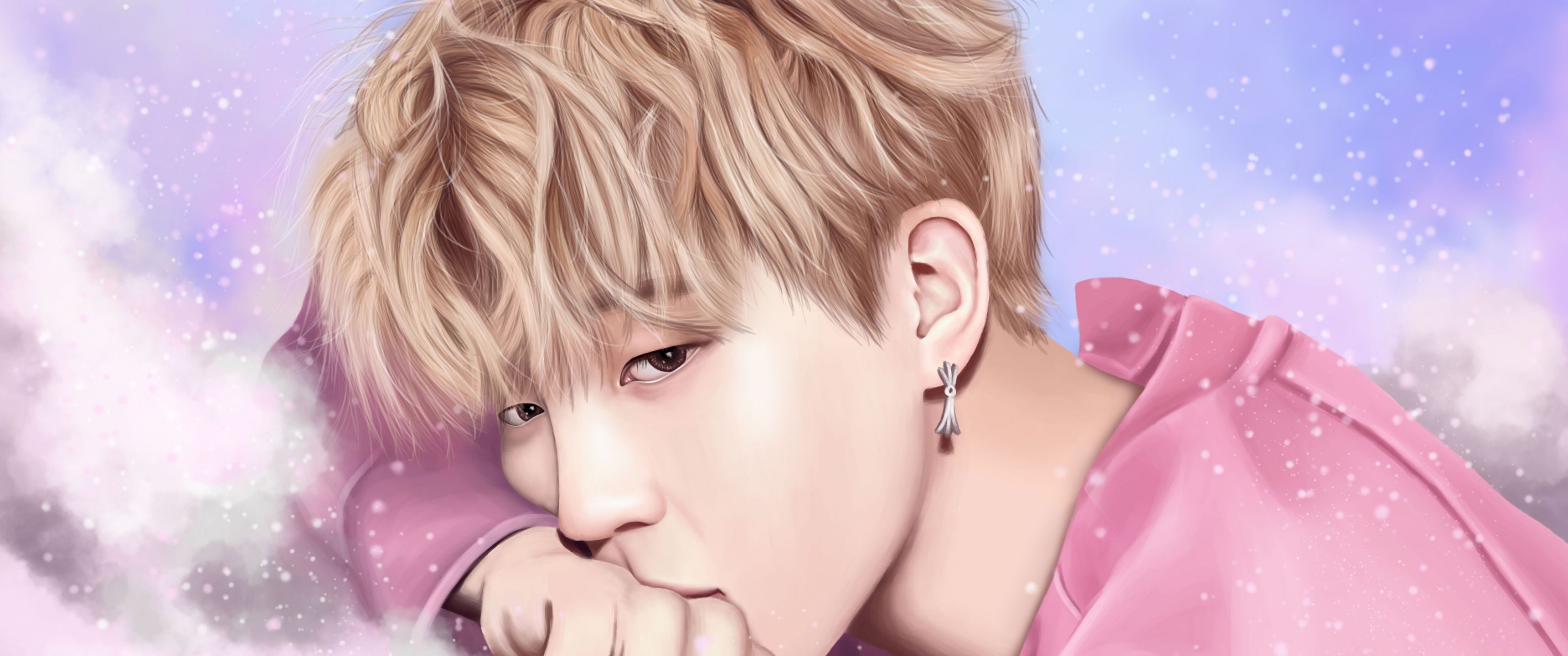 3440x1440 Jimin Wallpaper 4K, Aesthetic, BTS