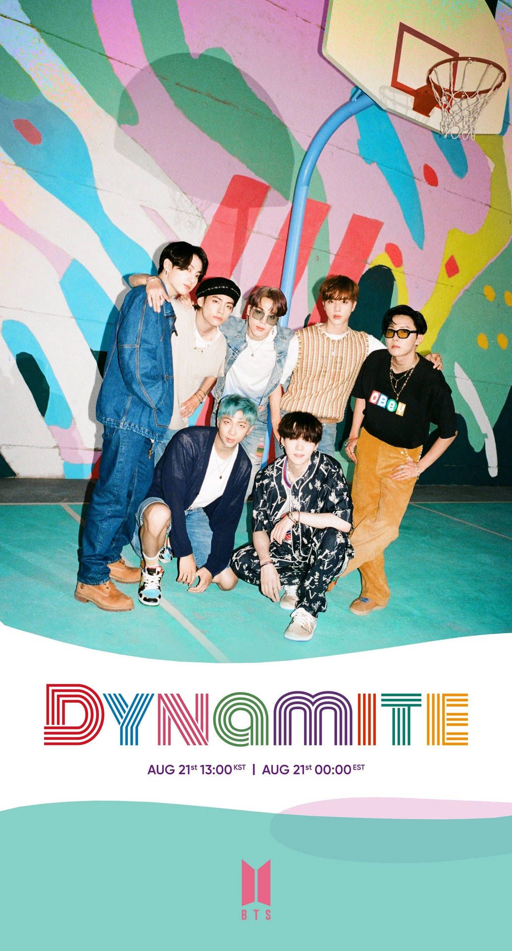 1034x1920 Bts Dynamite Wallpaper