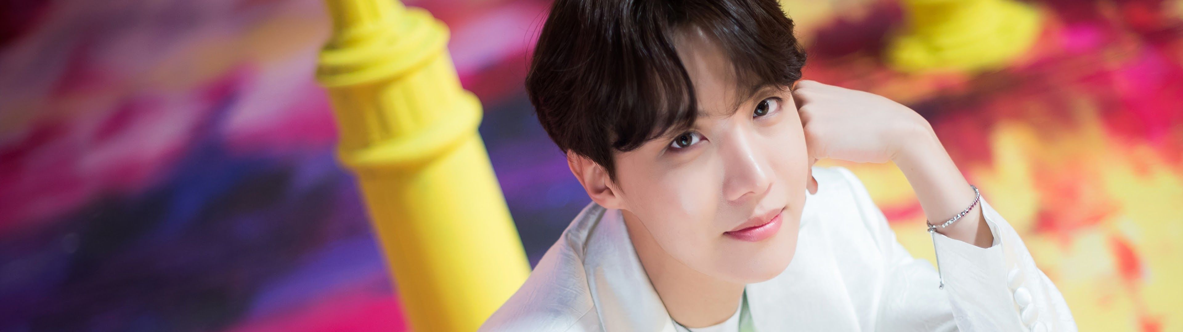 3840x1080 J Hope BTS Boy With Luv 4K Wallpaper