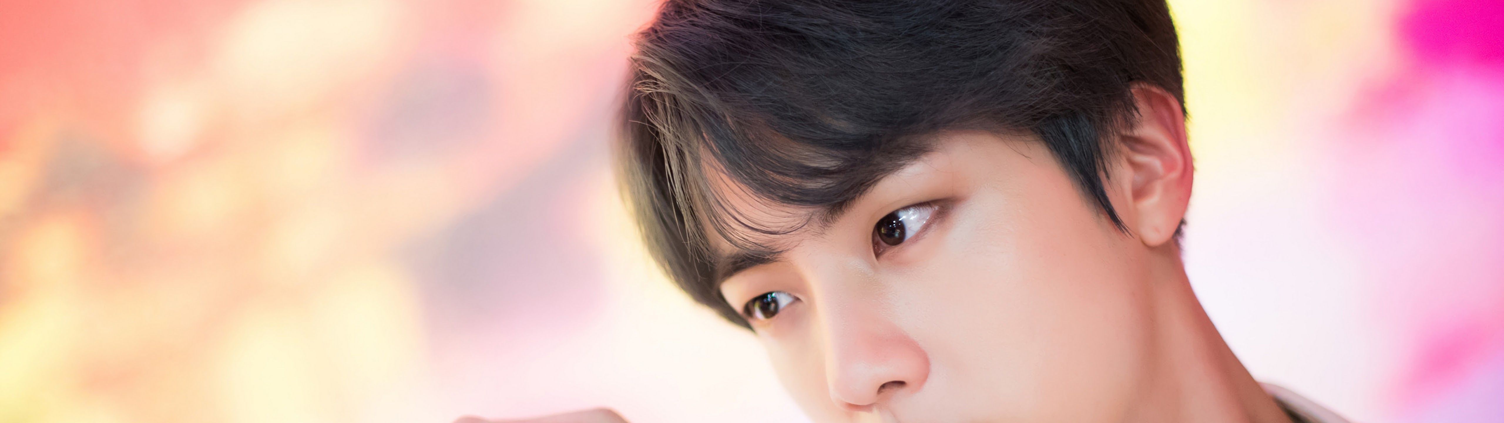 5120x1440 Jin BTS Boy With Luv 4K Wallpaper