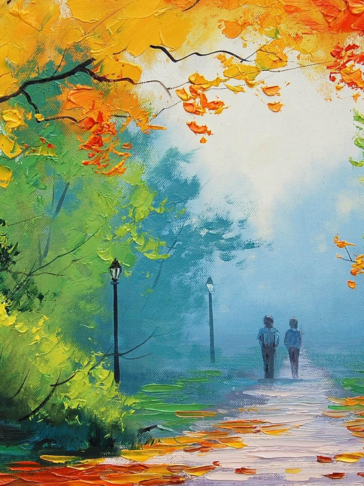 1200x1600 Love Painting Wallpaper