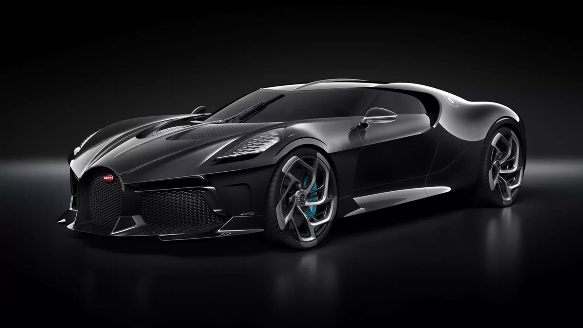 1920x1080 Bugatti La Voiture Noire sculpture