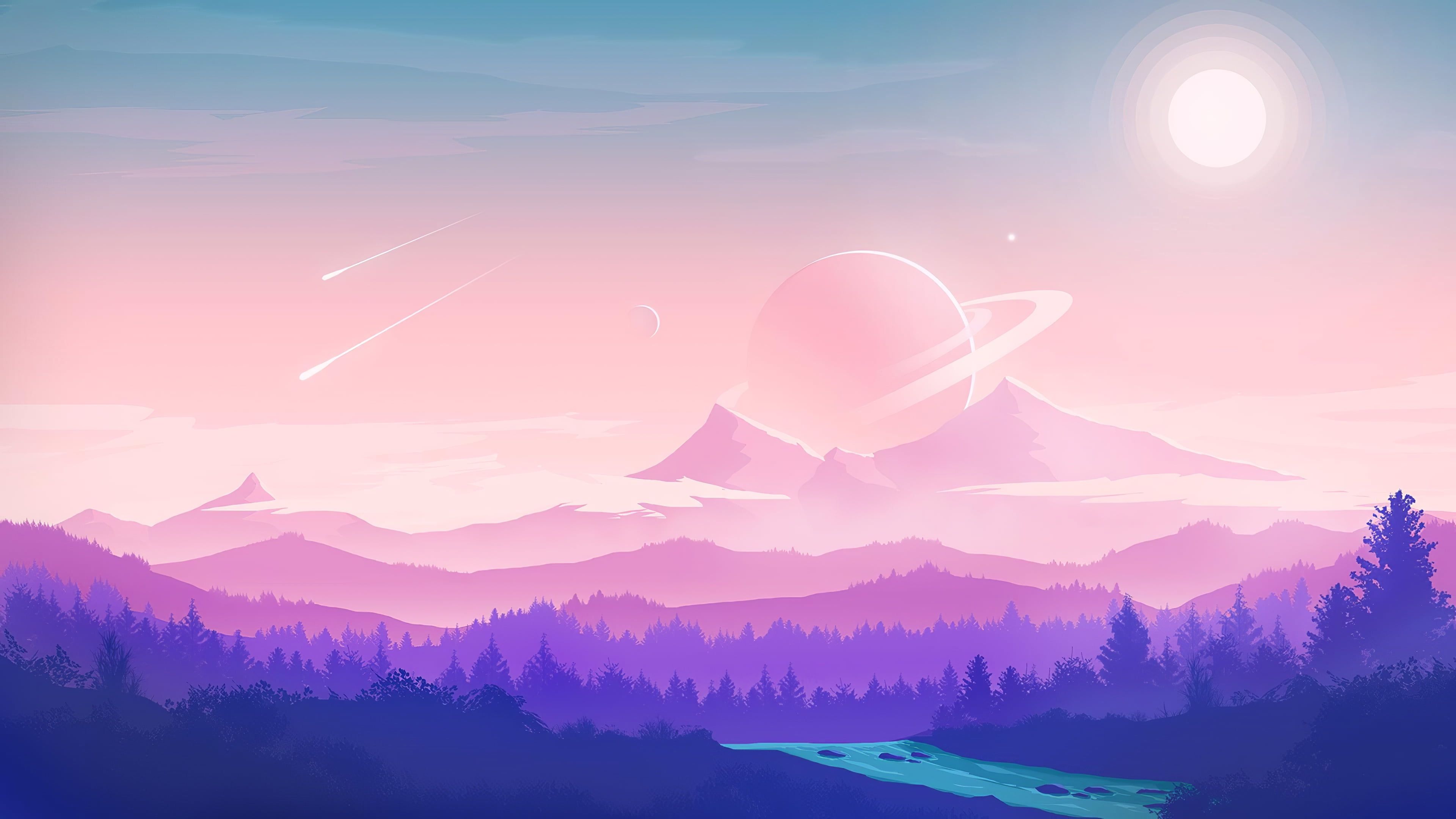 3840x2160 Digital art wallpaper, artwork, fantasy