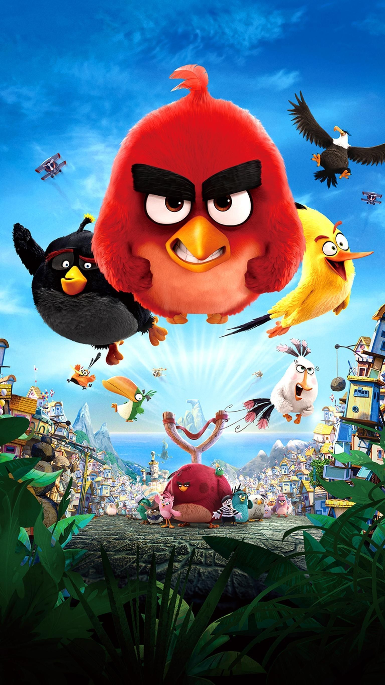 1536x2732 Best Of Angry Birds Phone Wallpaper