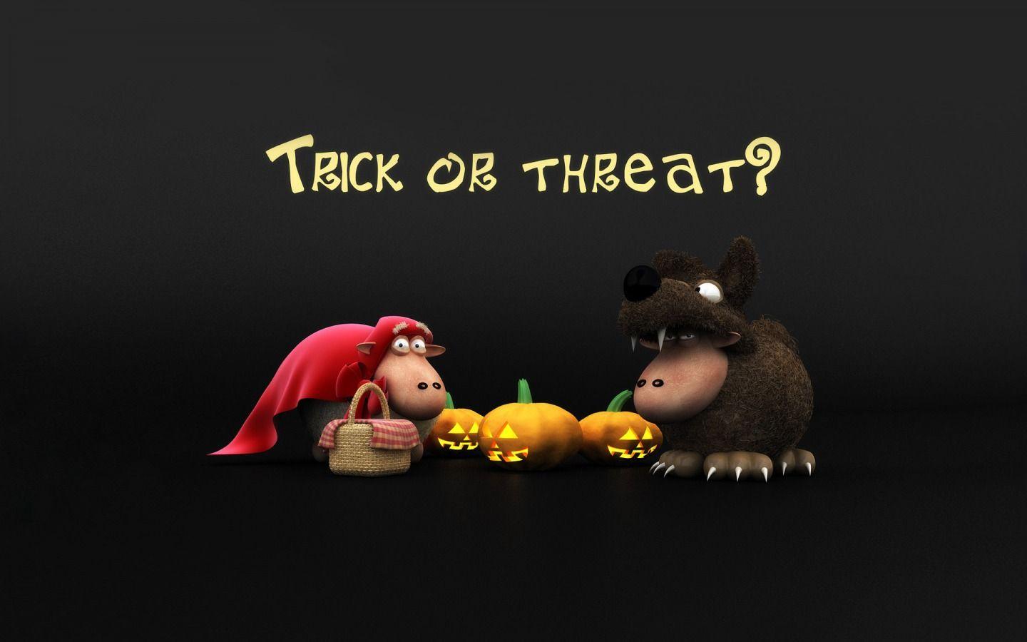 1440x900 Funny Halloween Wallpaper Group , Download for free