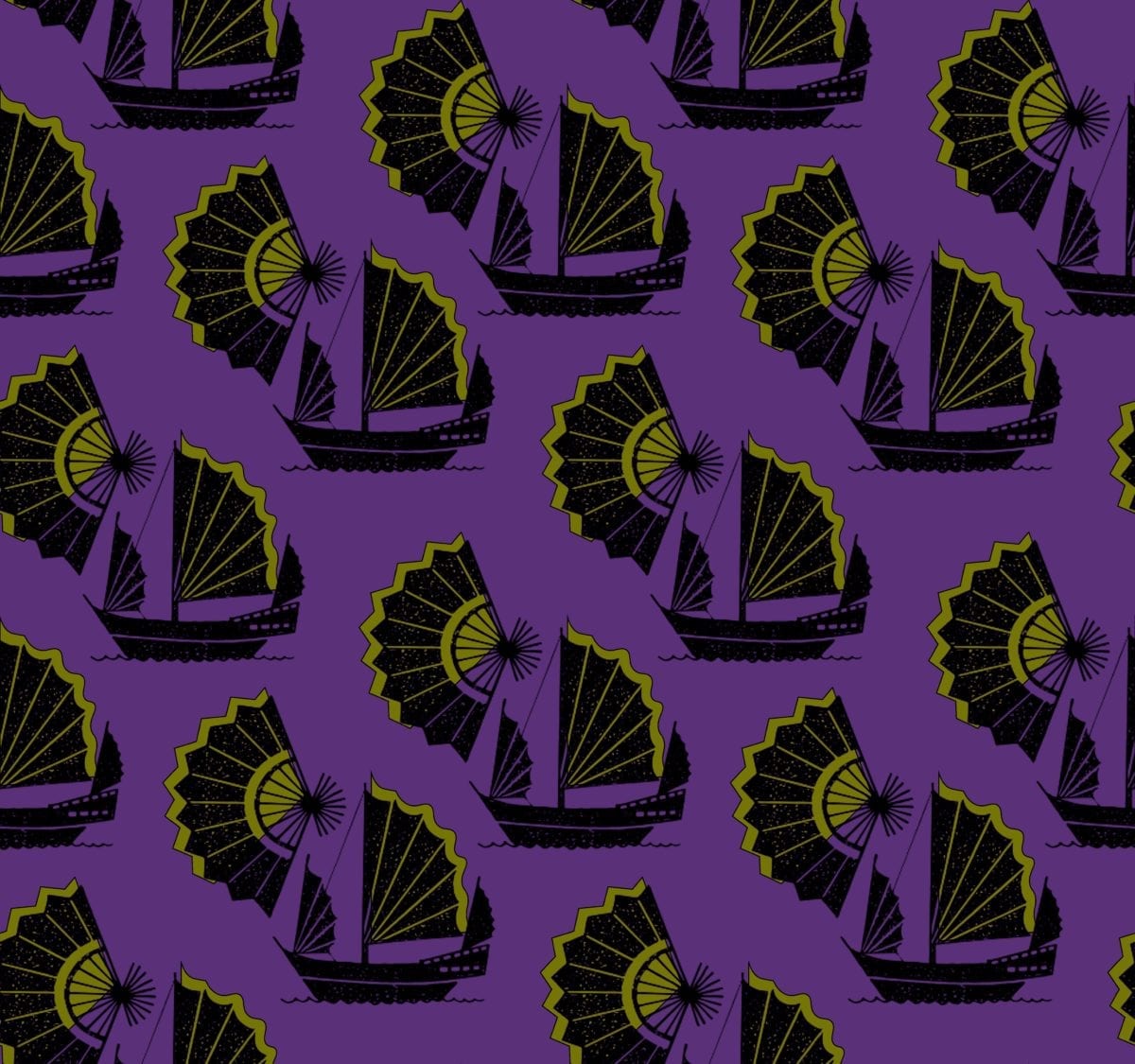 1200x1125 Dark Chinoiserie wallpaper with a