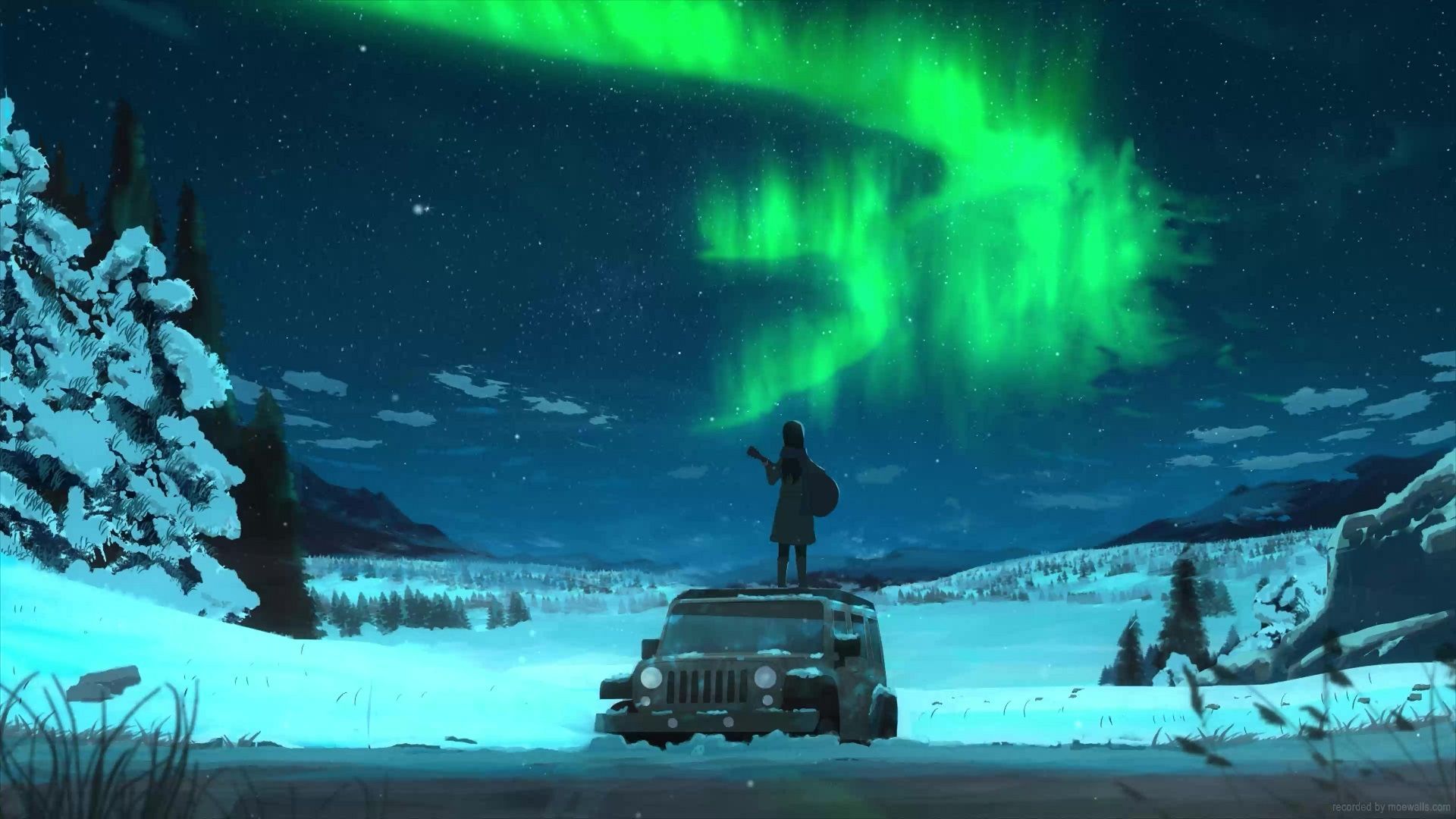 1920x1080 Aurora Sky Live Wallpaper