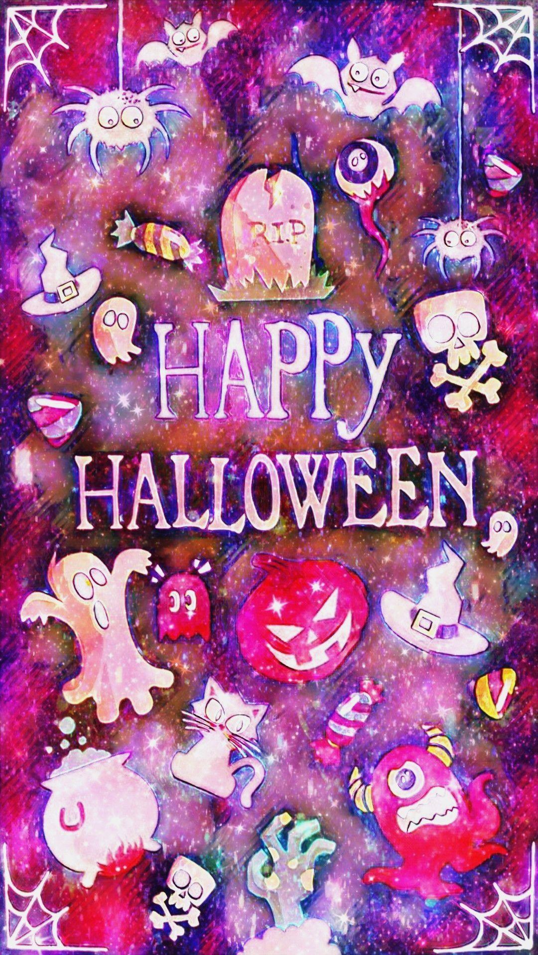 Pink Halloween Wallpapers - Top Free Pink Halloween Backgrounds