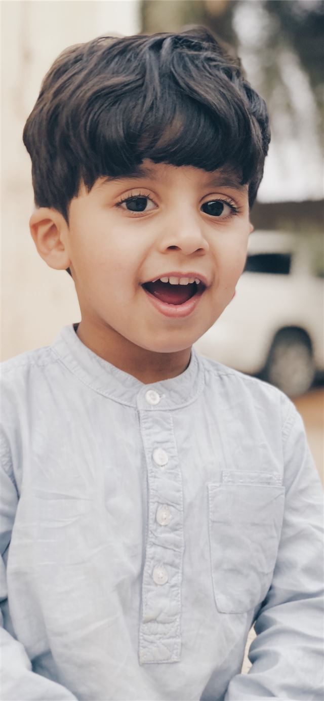 640x1385 white dress shirt smiling iPhone 8