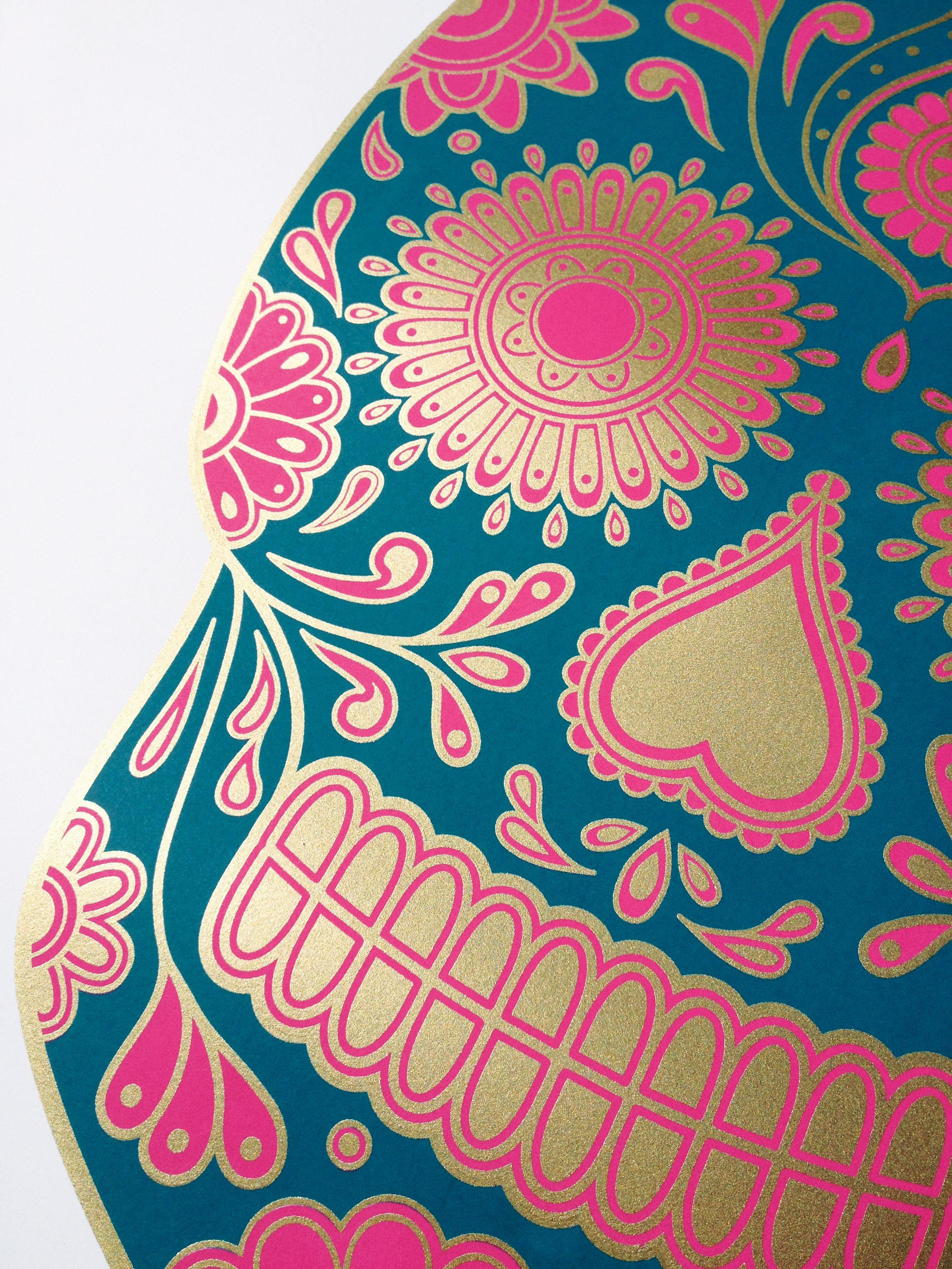 2448x3264 Sugar Skull Wallpaper