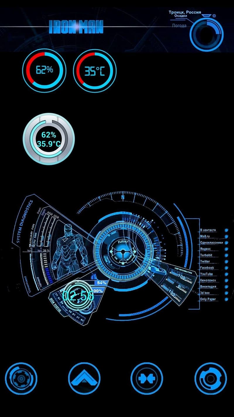 800x1422 J.a.r.v.i.s Live, Black Background, iron man, tony stark, HD phone wallpaper