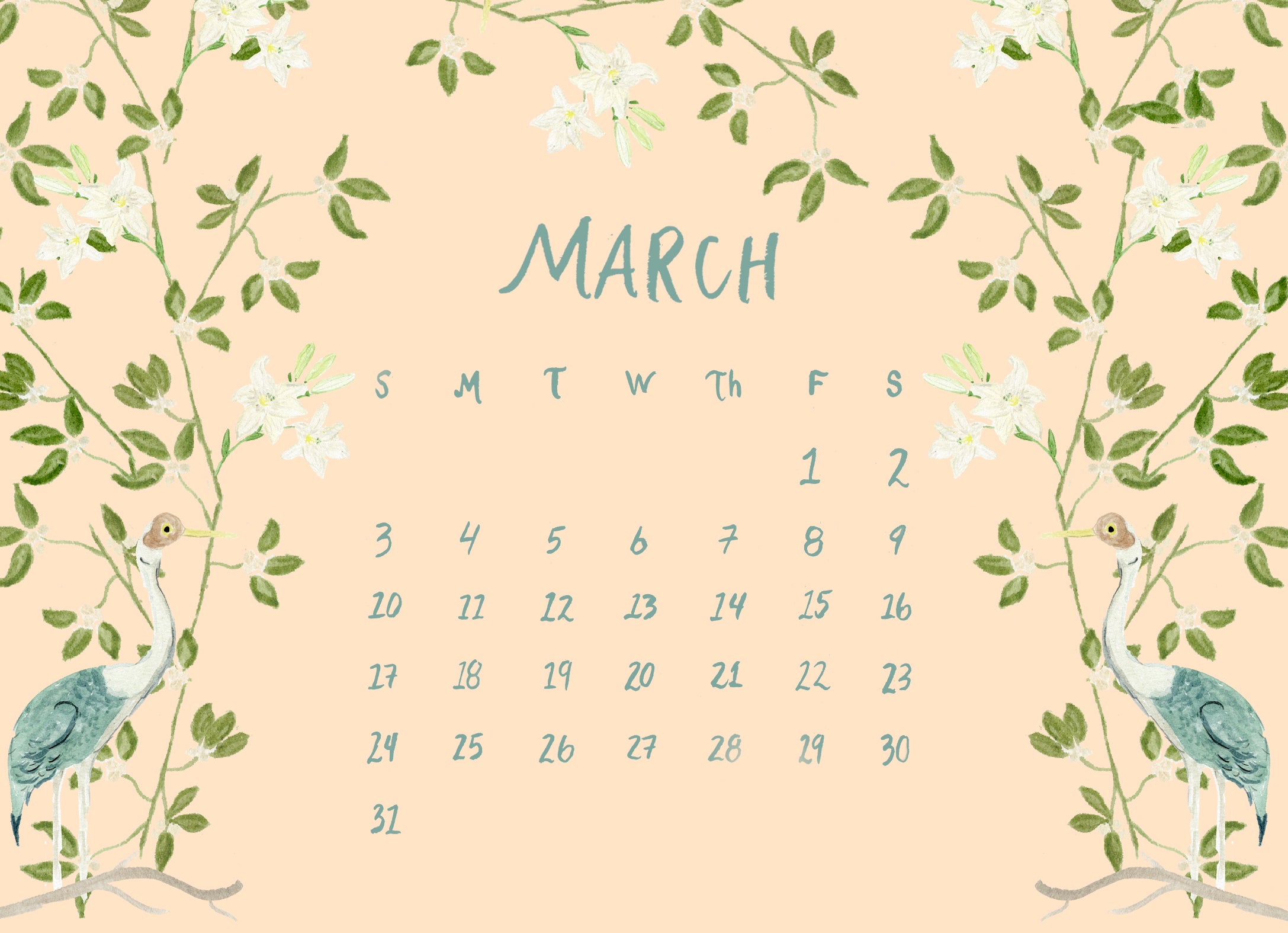 March 2024 Calendar Wallpapers Top Free March 2024 Calendar