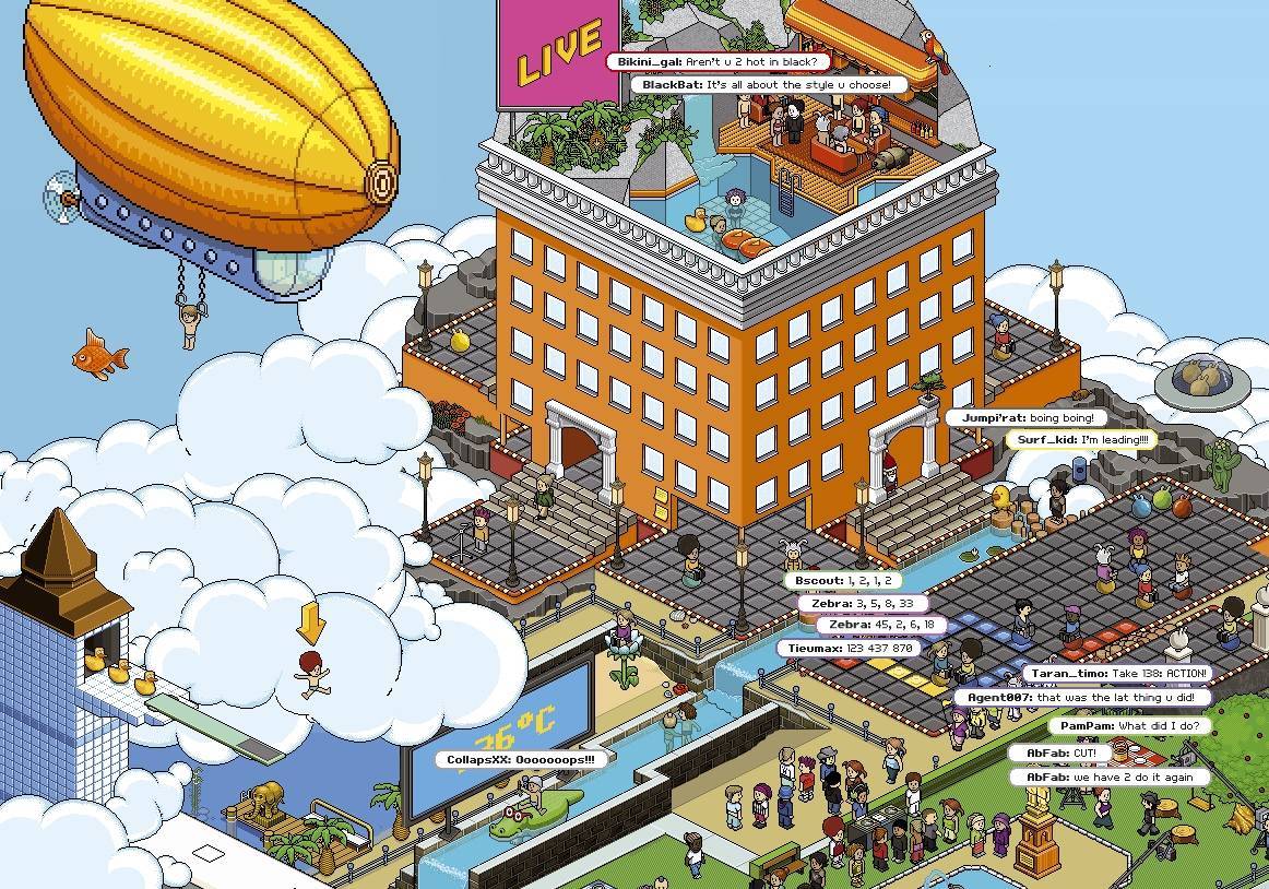 1162x814 Habbo Wallpaper