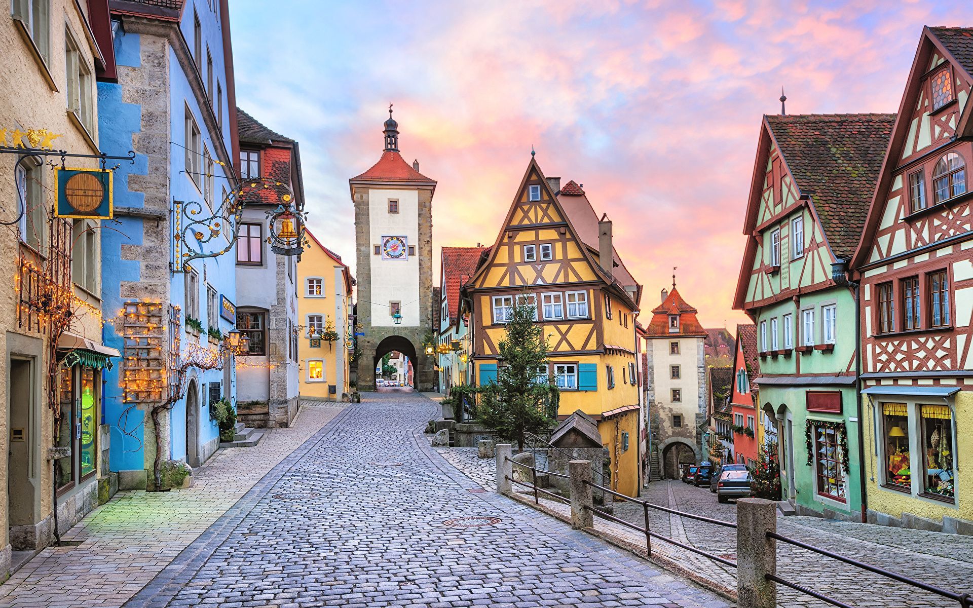 1920x1200 Wallpaper Germany Rothenburg ob der