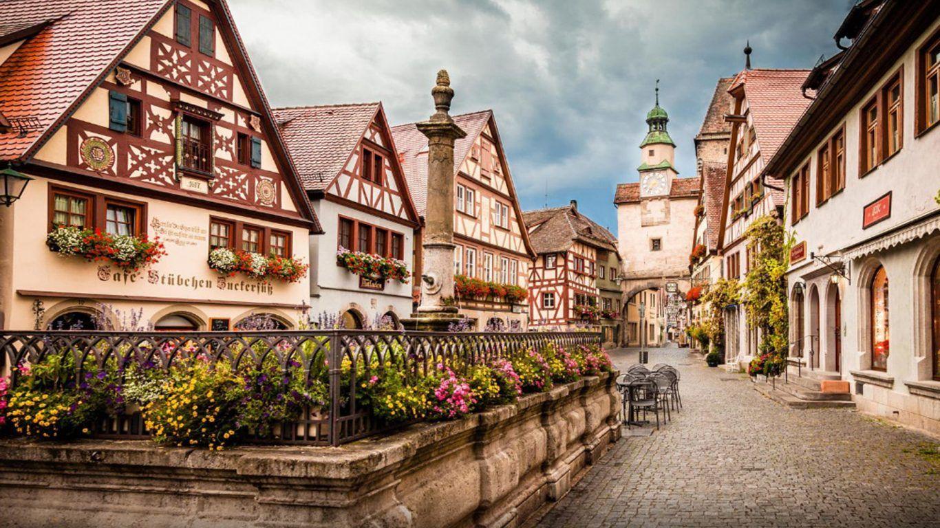 1366x768 Rothenburg Ob Der Tauber Wallpaper