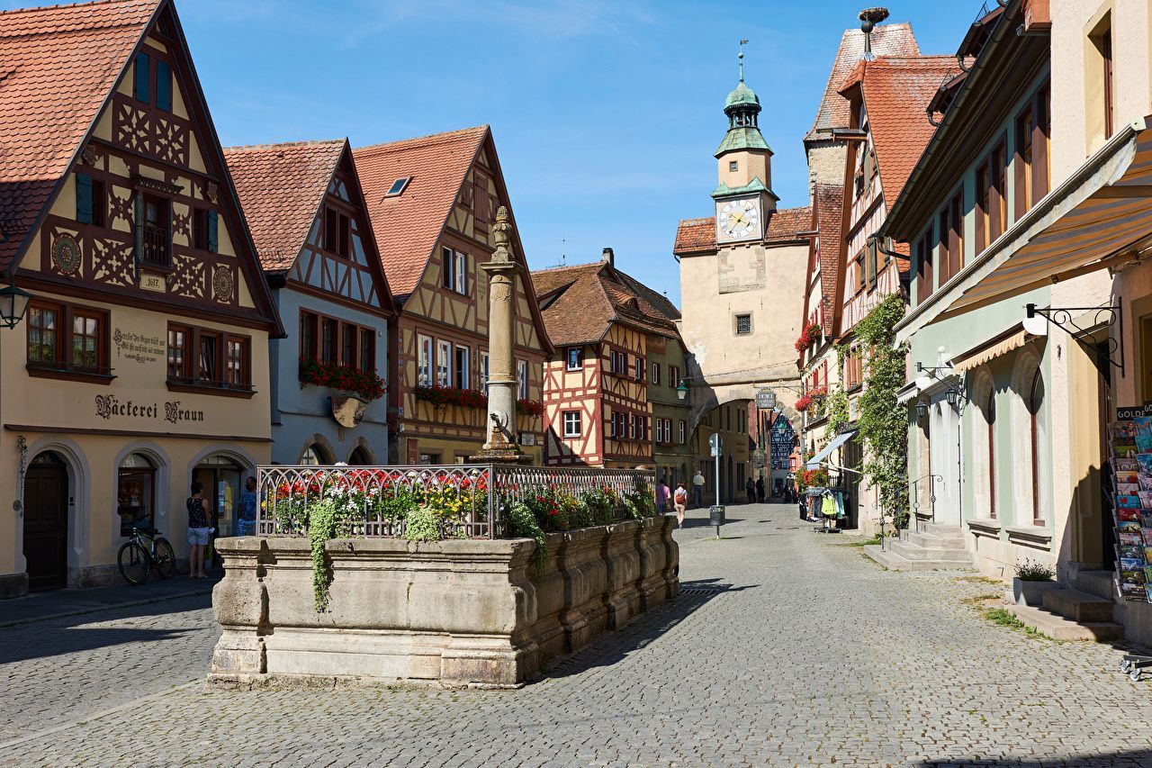 1280x853 Image Bavaria Germany Tower Rothenburg