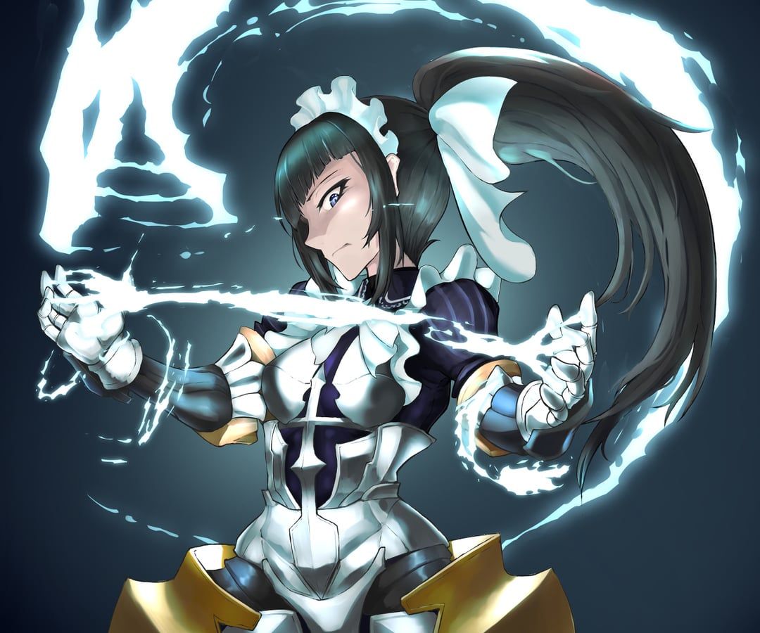1080x900 Chain Dragon Lightning Battle Maid