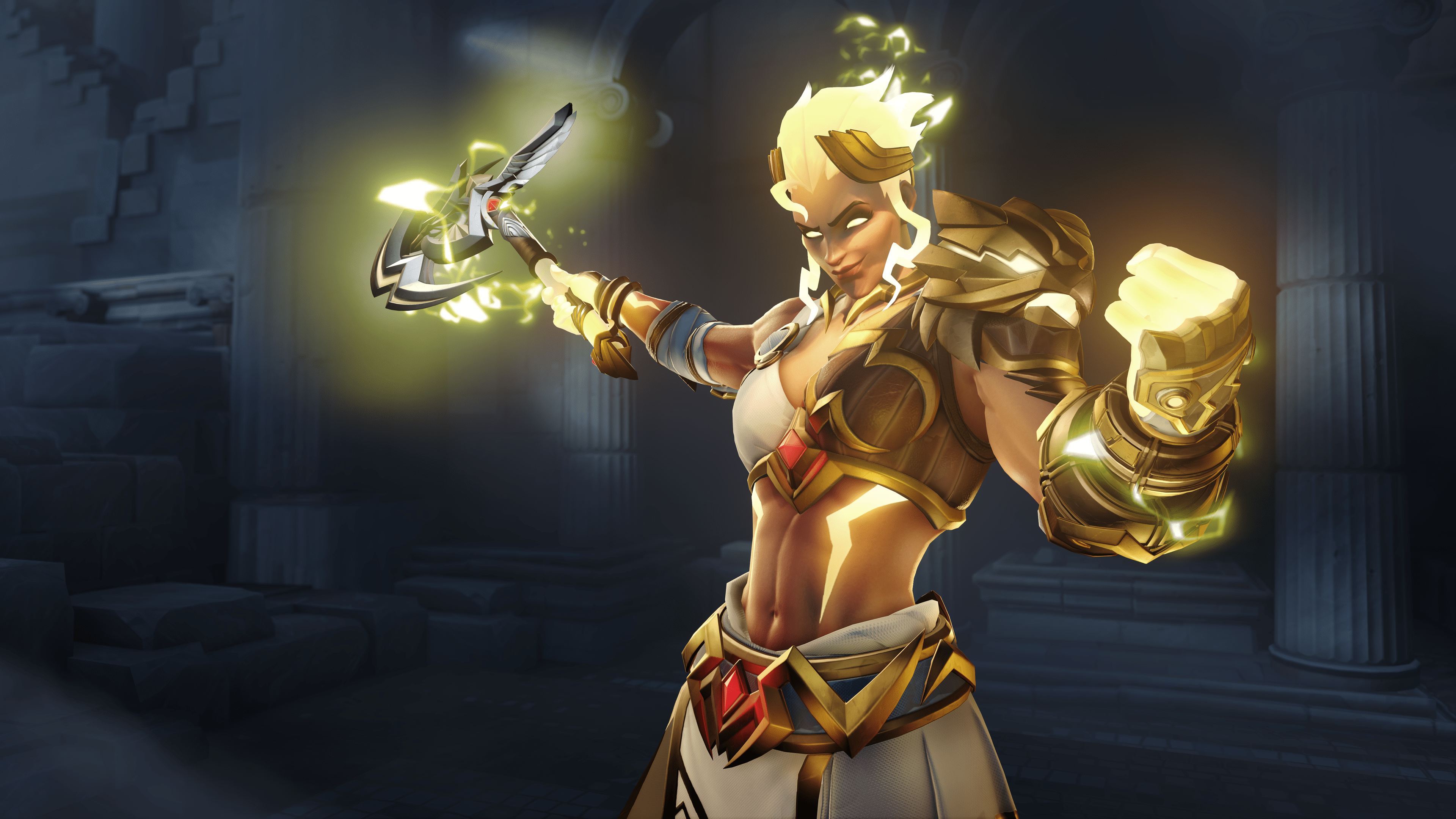 3840x2160 Zeus Junker Queen Mythic Skin
