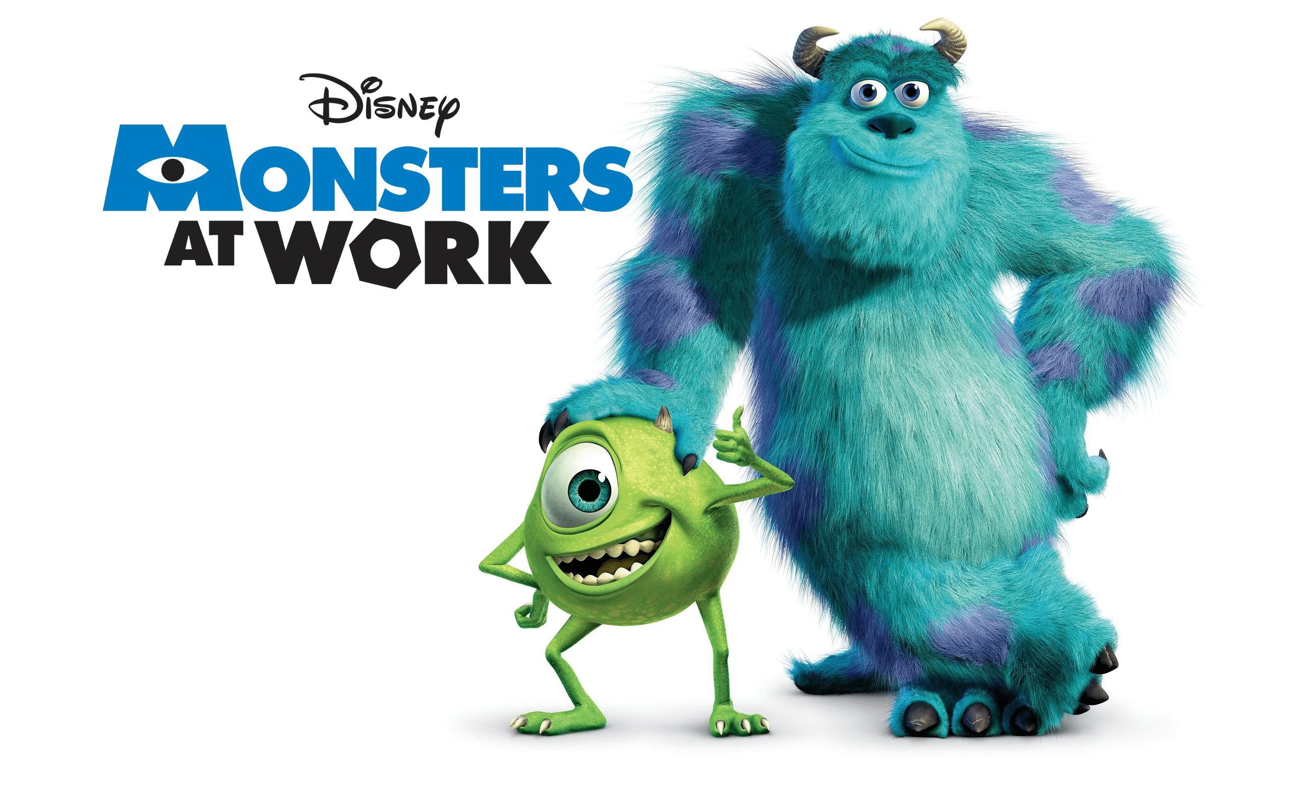 2560x1600 Download Mike Wazowski James P. Sullivan Monsters, Inc. TV Show Monsters At Work HD Wallpaperx1600