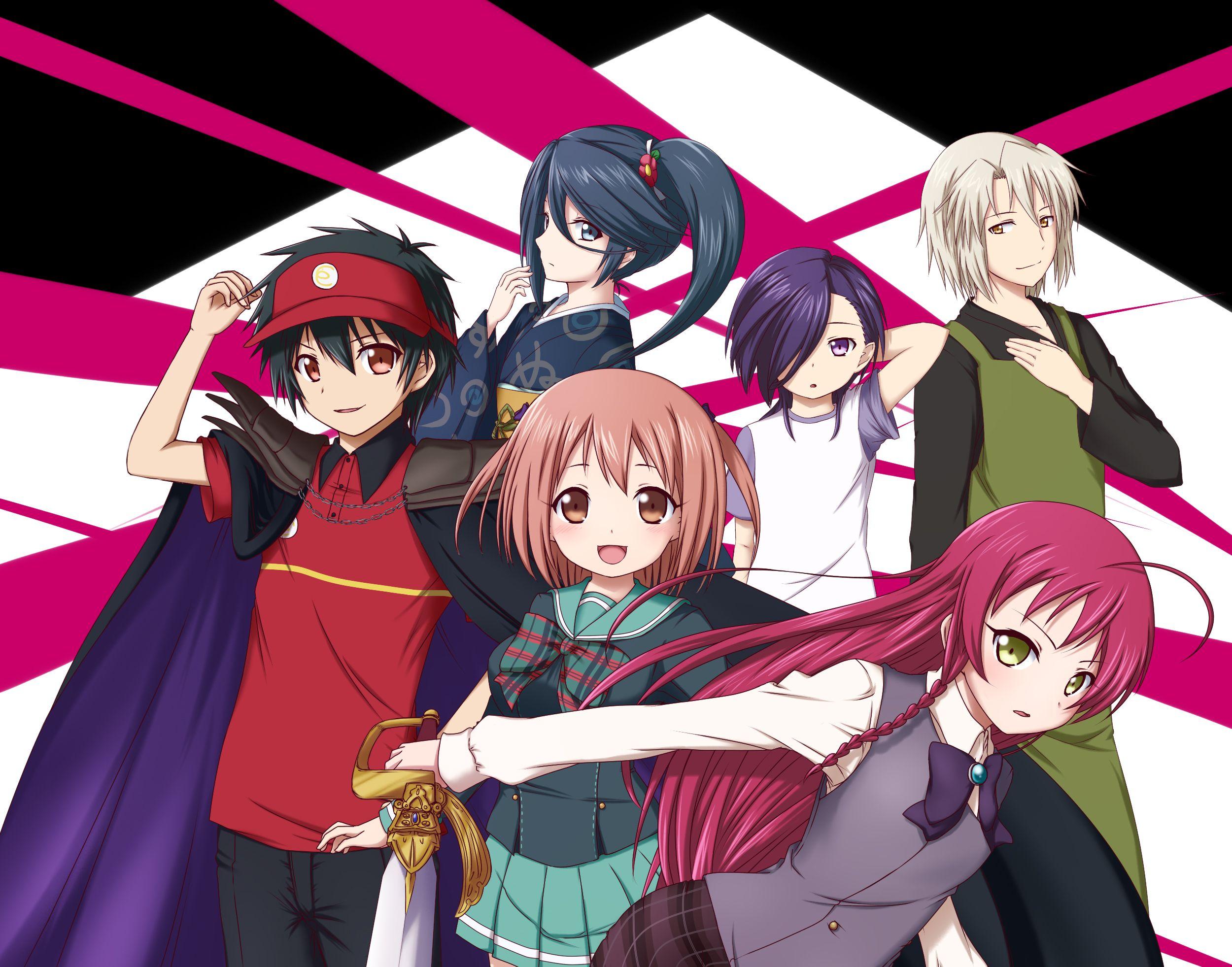 2500x1963 The Devil Is A Part Timer! HD Wallpaper. Background Image