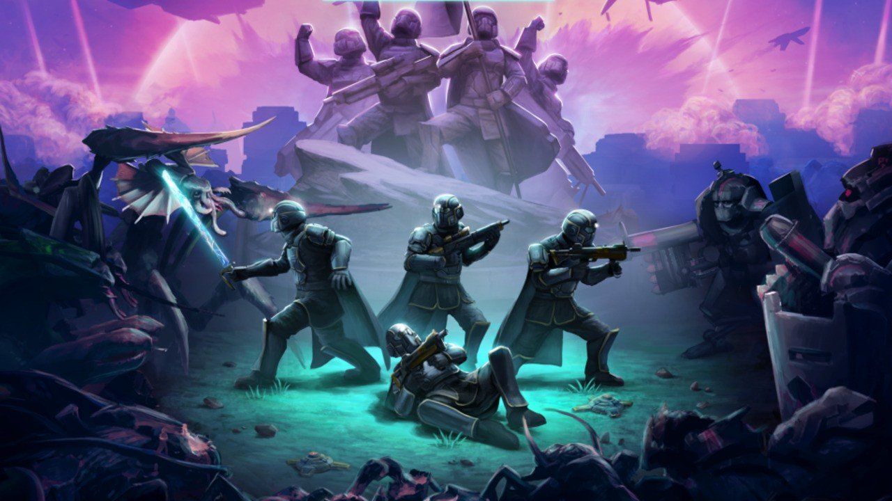 1280x720 Helldivers & Exploring Military Sci Fi