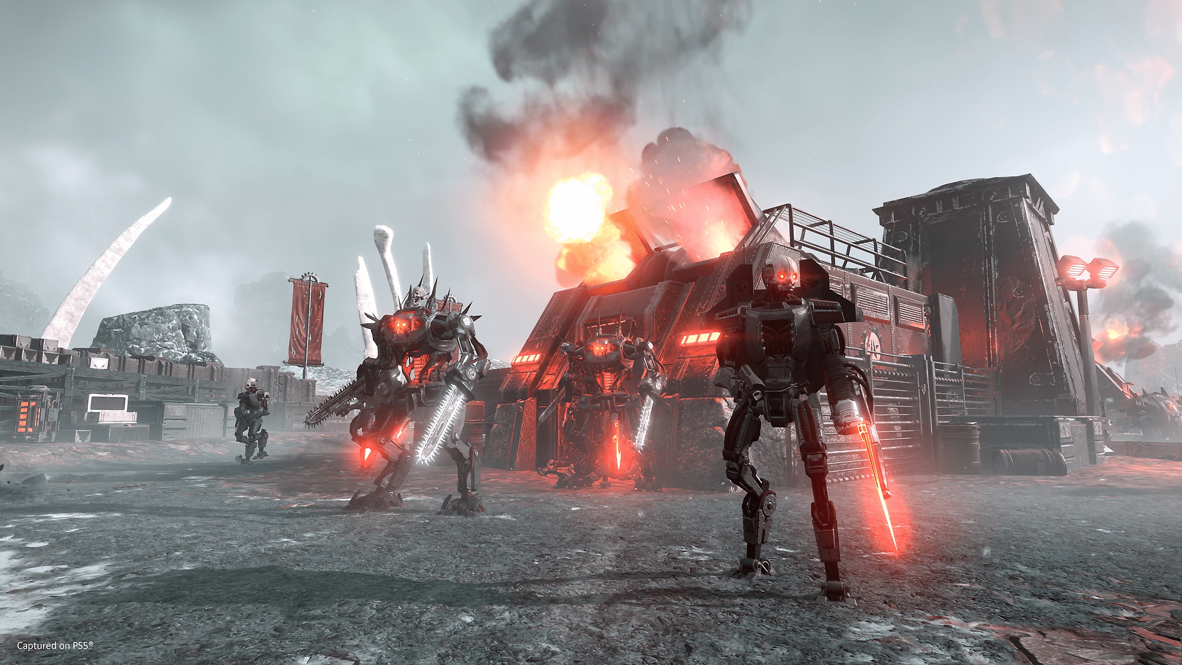 2400x1350 Helldivers 2 Intense Battle Scene HD