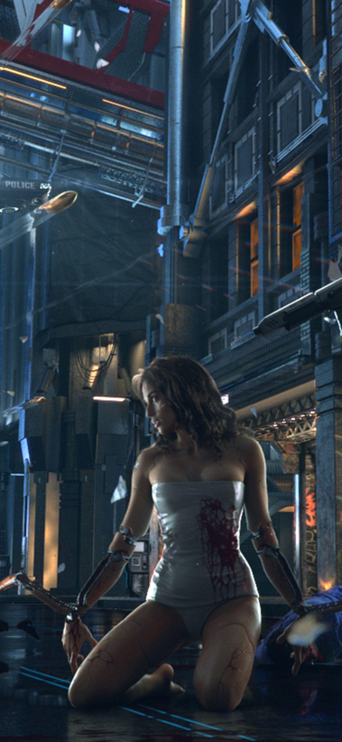 1125x2436 Cyberpunk 2077 Wallpaper