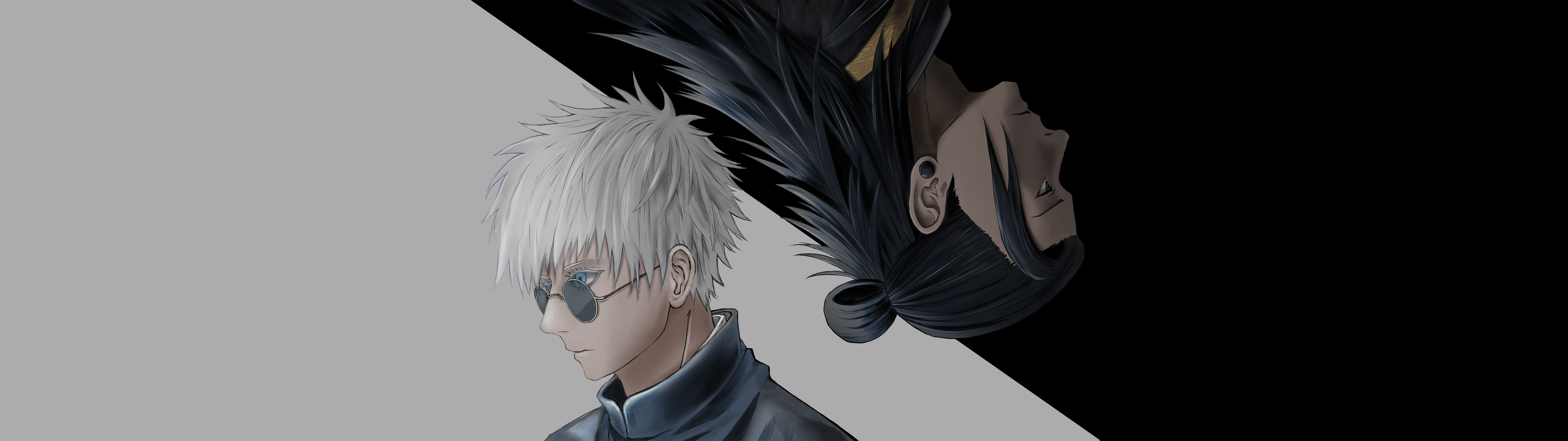 5120x1440 Jujutsu Kaisen Dual Monitor Wallpaper