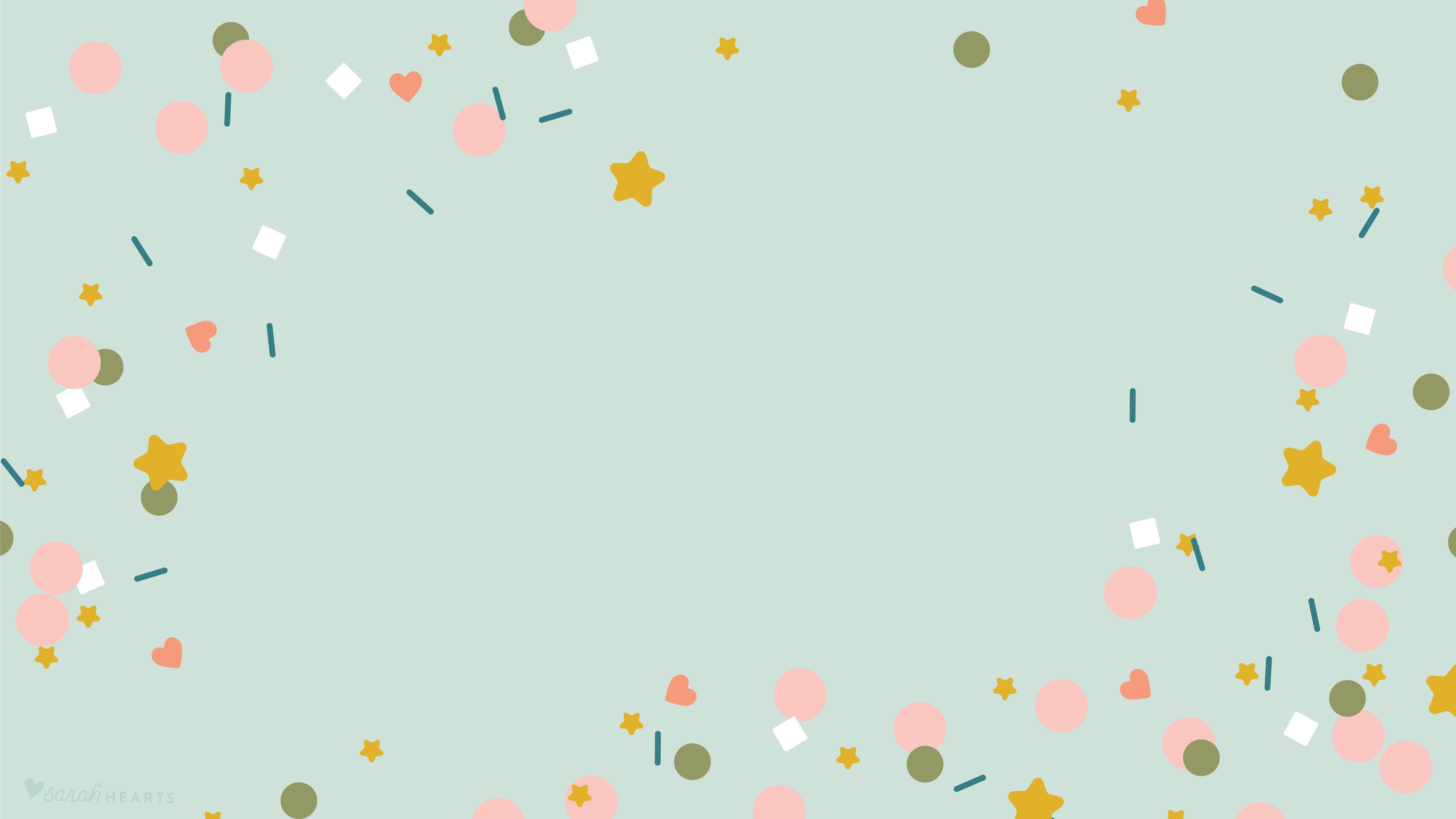 Cute Confetti Wallpapers - Top Free Cute Confetti Backgrounds