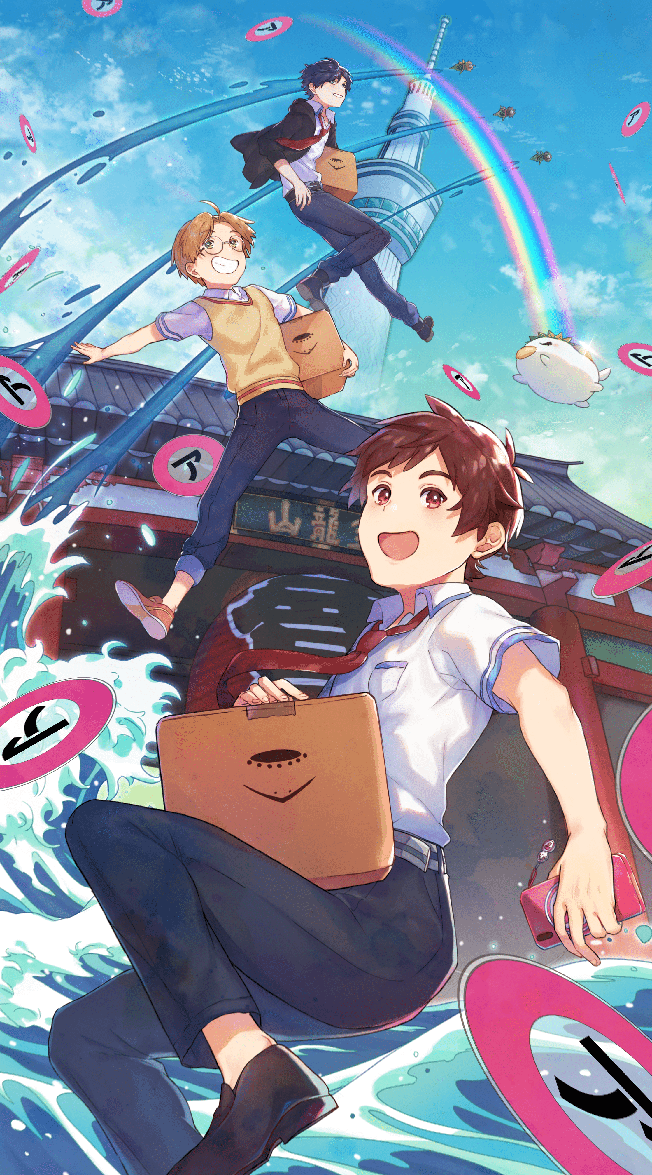 2236x4025 Anime picture sarazanmai 2236x4025