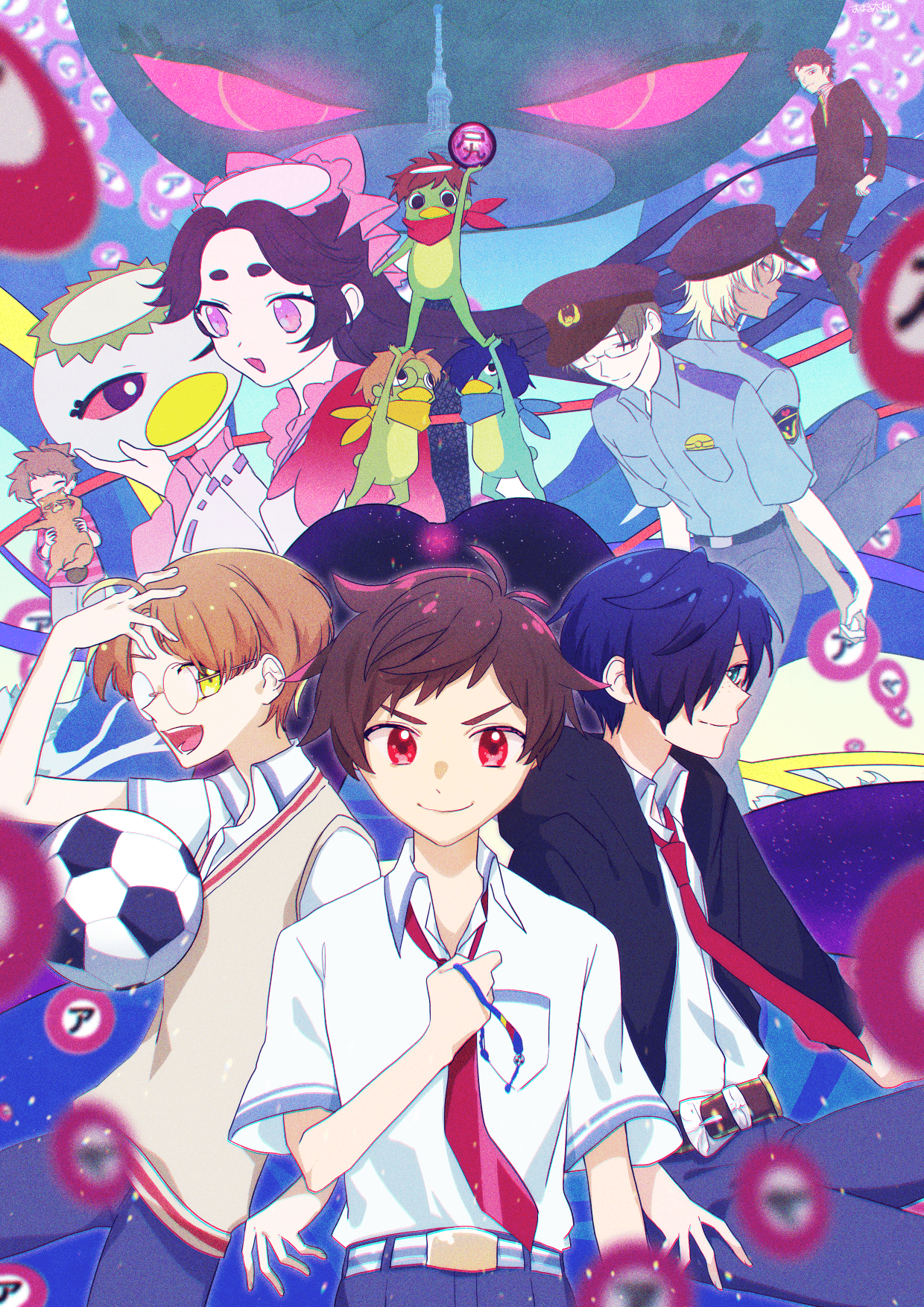 1240x1754 Sarazanmai Image by Pixiv Id 28741576