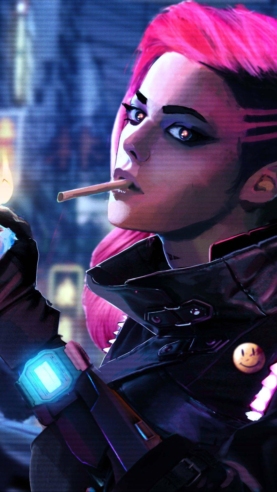 1080x1920 Cyberpunk Apple IPhone 5 (640x1136) Wallpaper