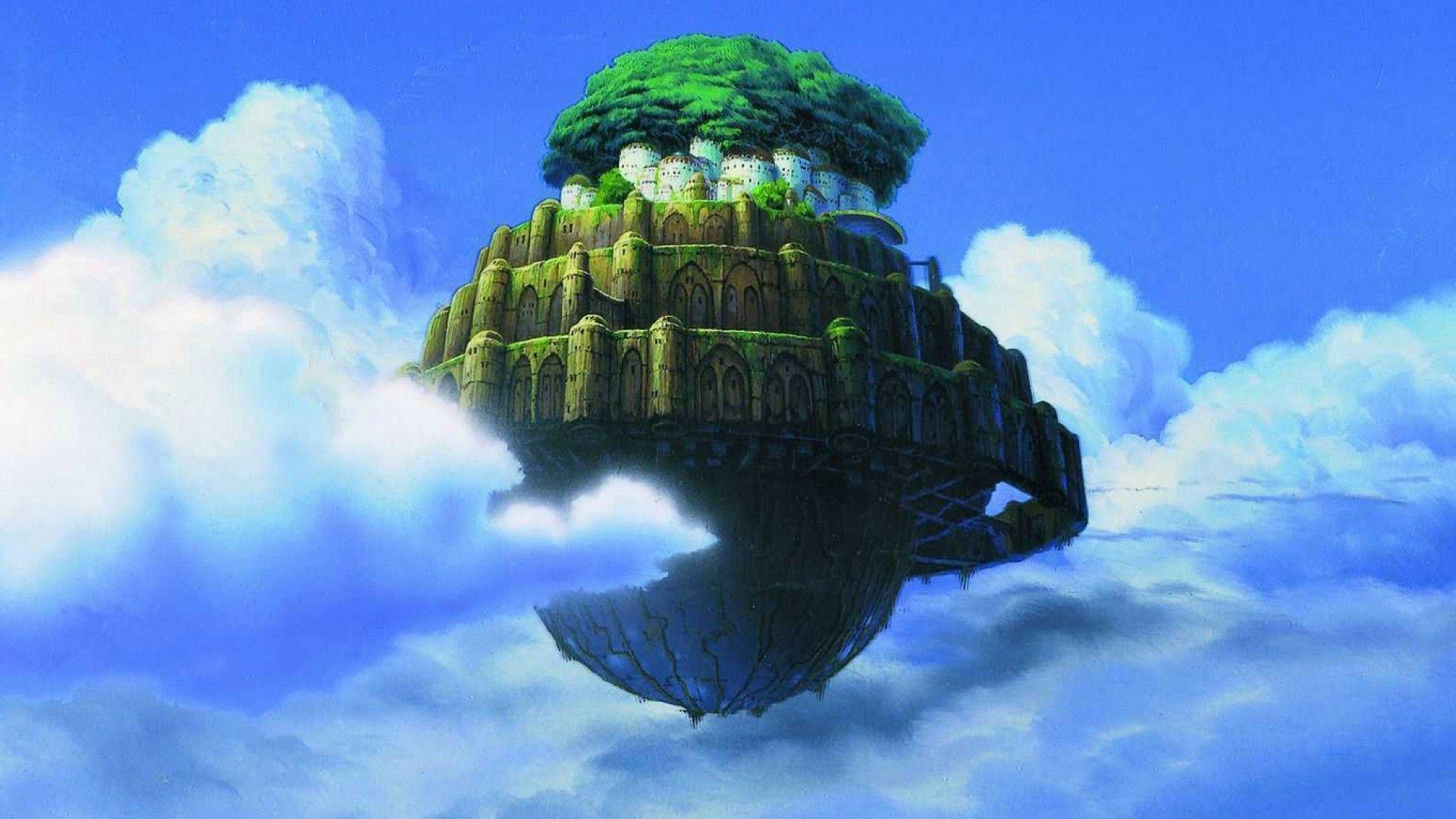 ghibli castle in the sky