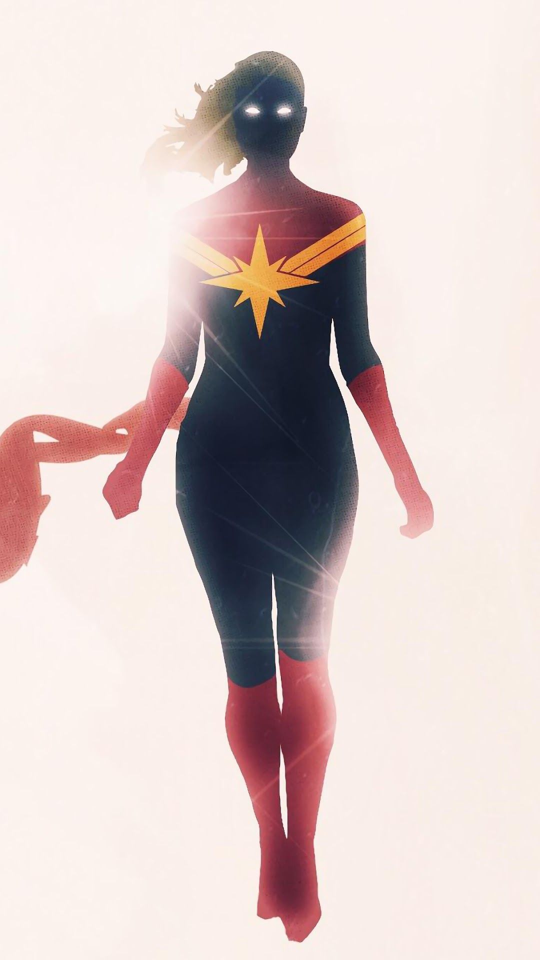 Captain Marvel Minimalist Wallpapers - Top Free Captain Marvel