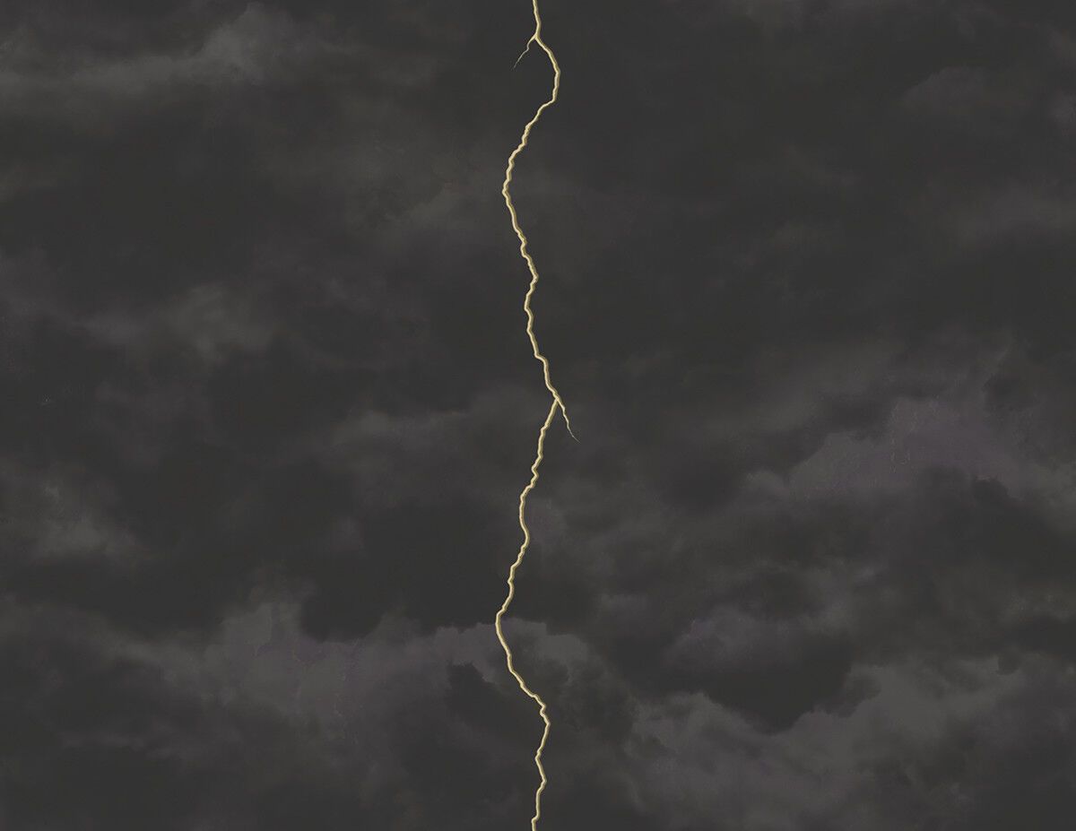 1200x927 Black Wallpaper Gold Lightning Bolt