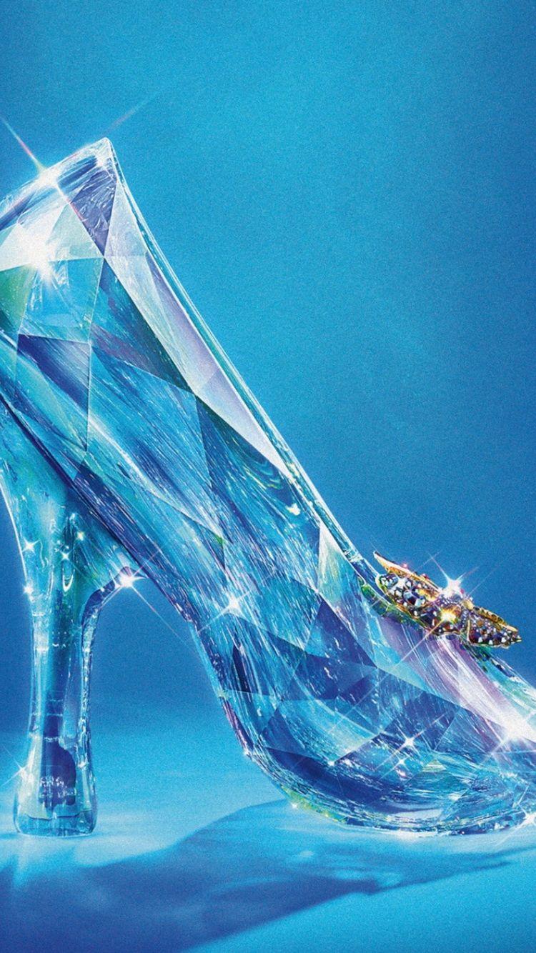 750x1334 Crystal High Heeled Shoe iPhone 6 Wallpaper HD