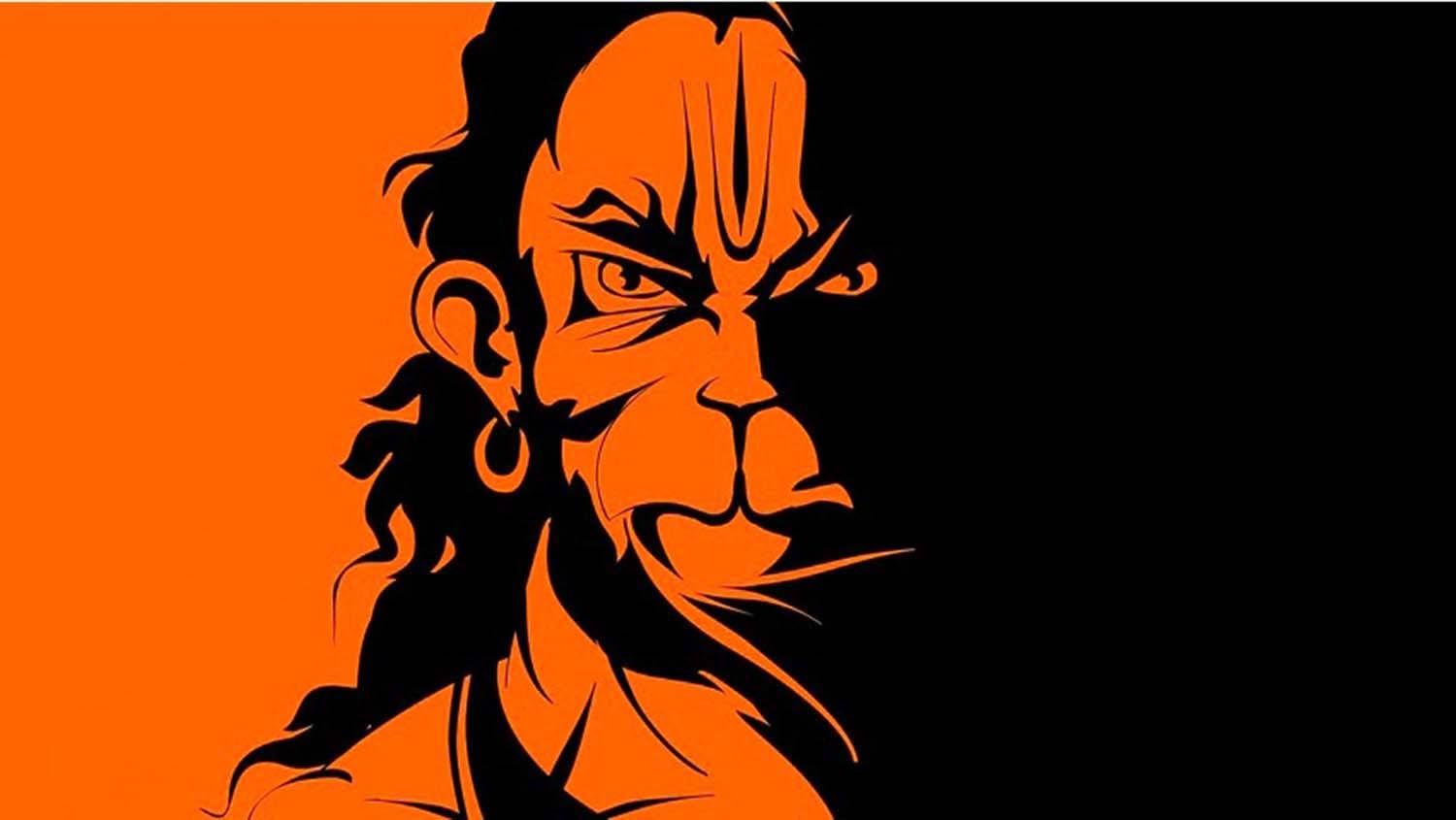 1500x845 Angry Hanuman Wallpaper