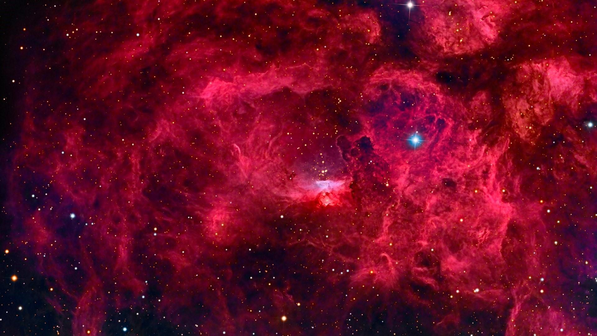 Red Nebula 4k Ultra Hd Wallpaper