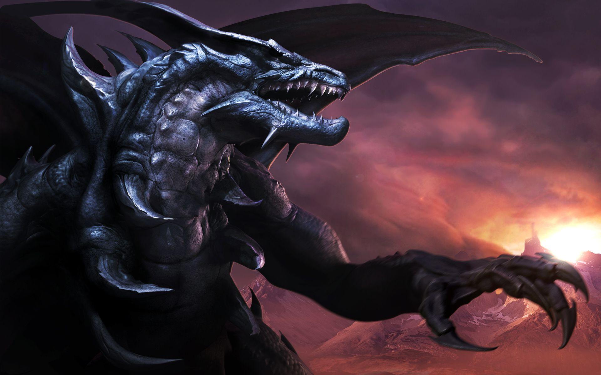 Cool Black Dragon Wallpapers - Top Free Cool Black Dragon Backgrounds