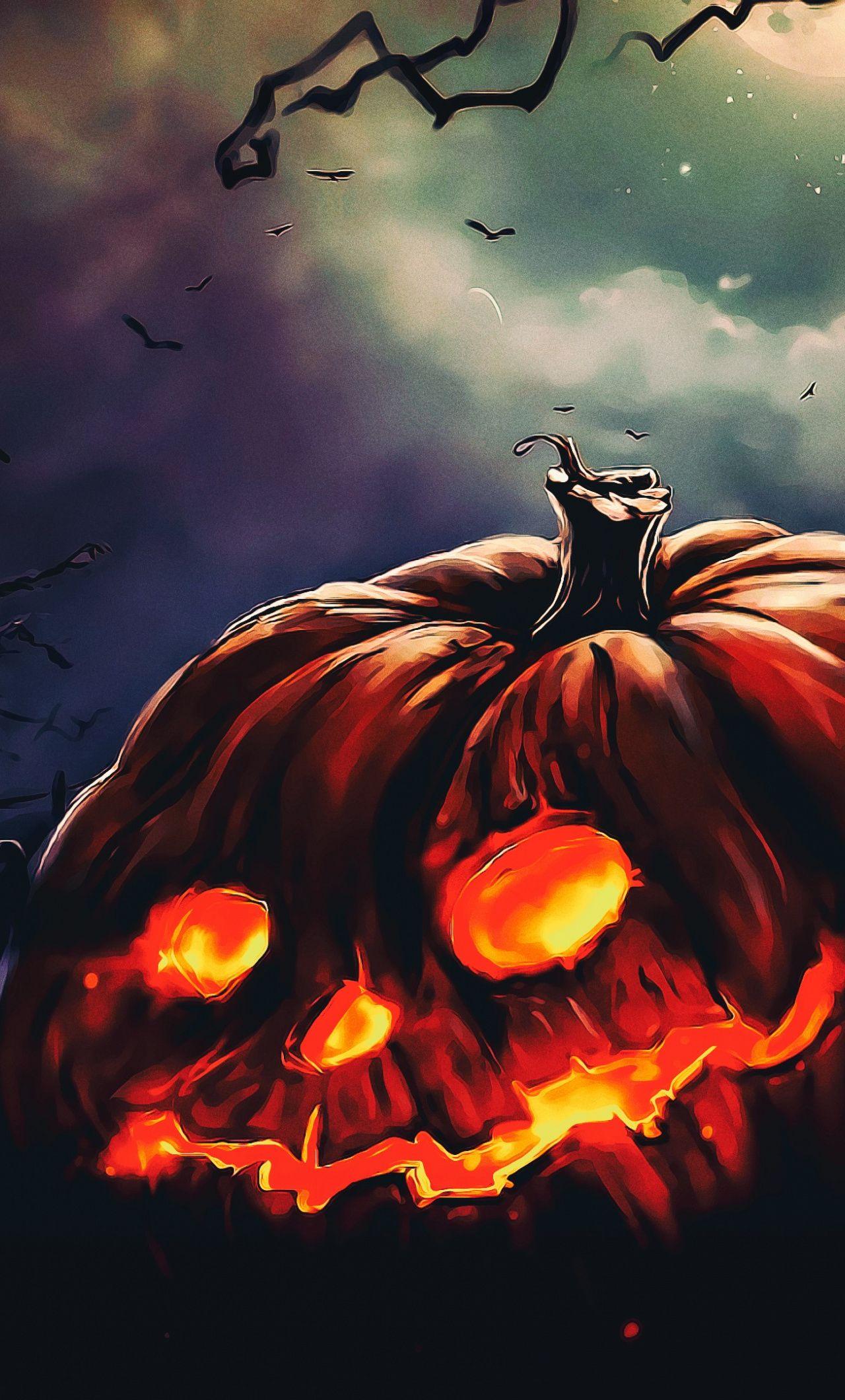Scary Pumpkin Wallpapers - Top Free Scary Pumpkin Backgrounds ...