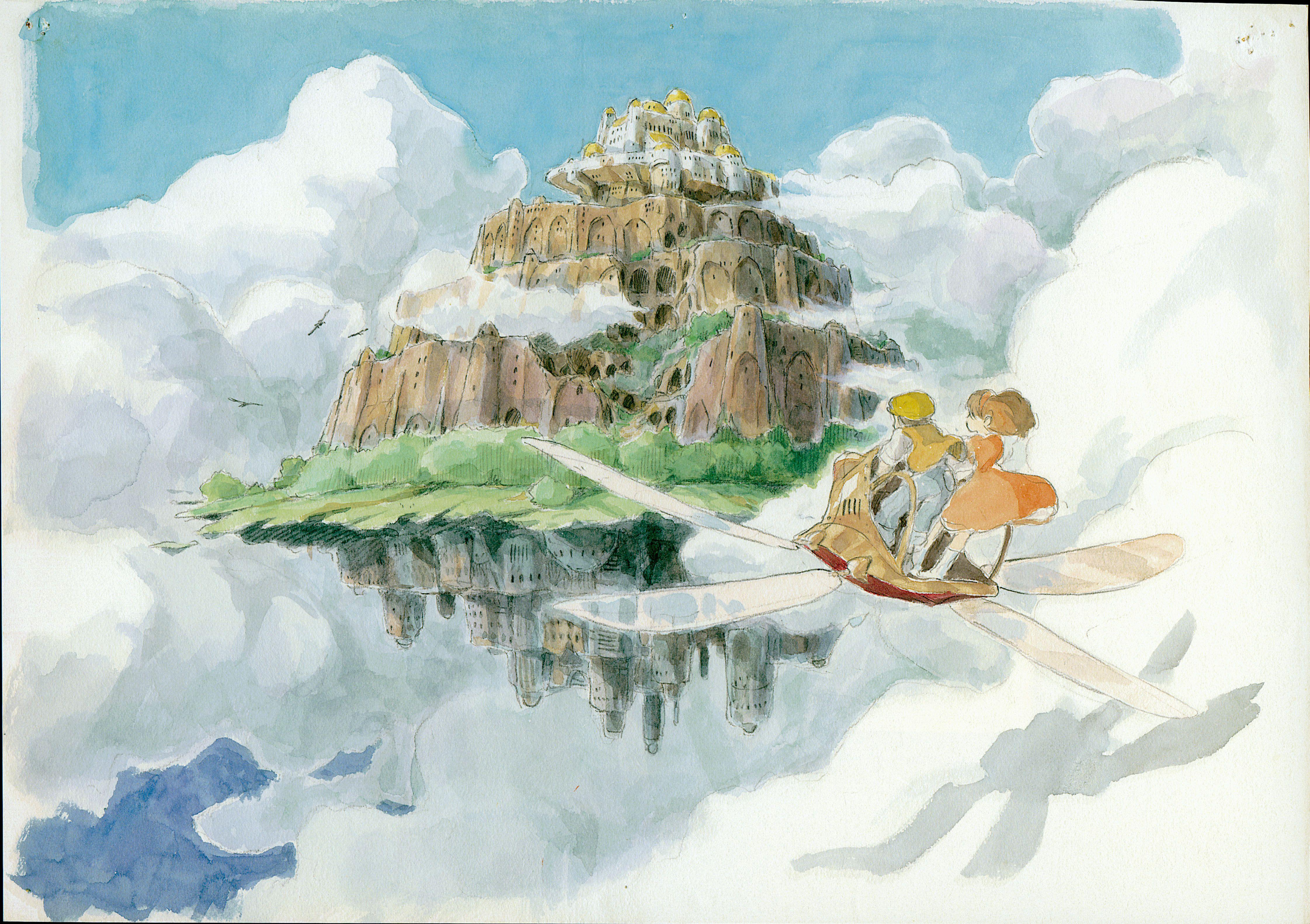 4486x3163 Laputa: Castle in the Sky HD Wallpaper