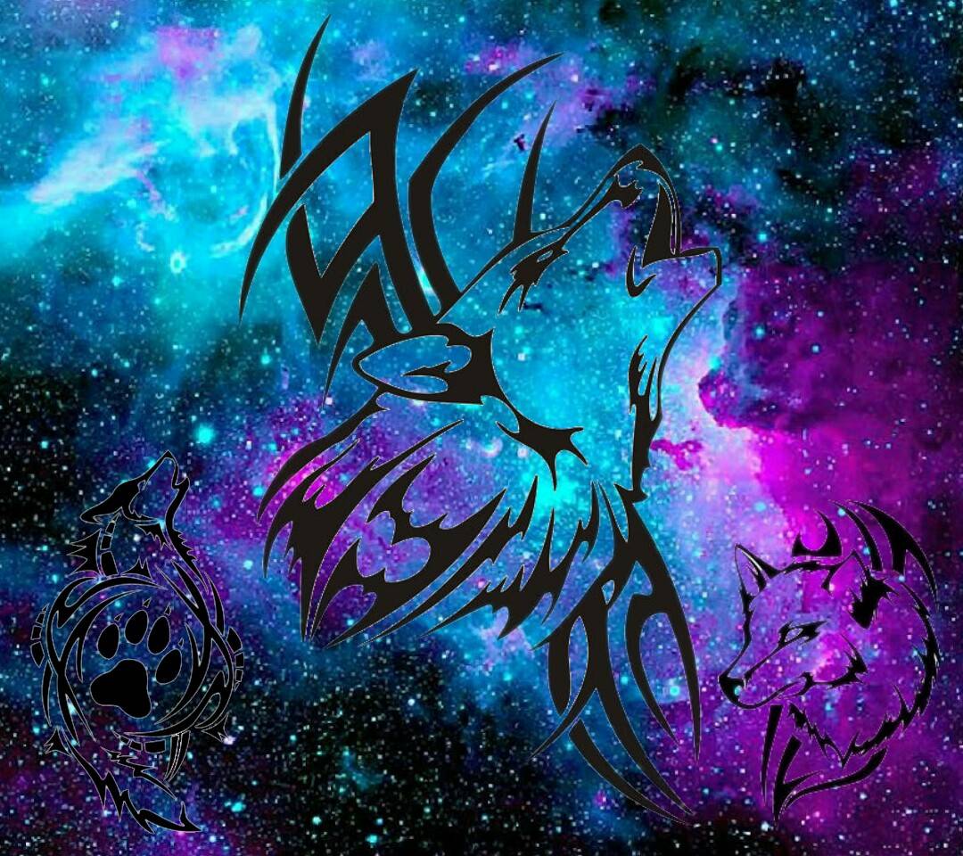 1080x960 wolf galaxy Wallpaper