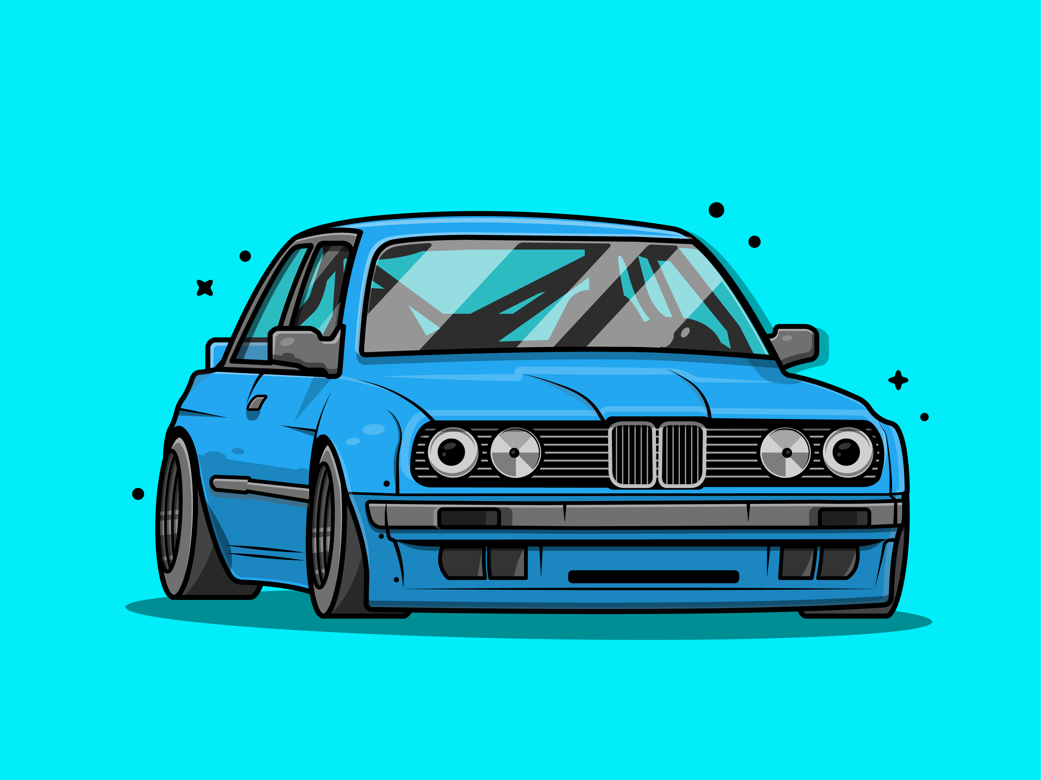 3334x2500 BMW e30