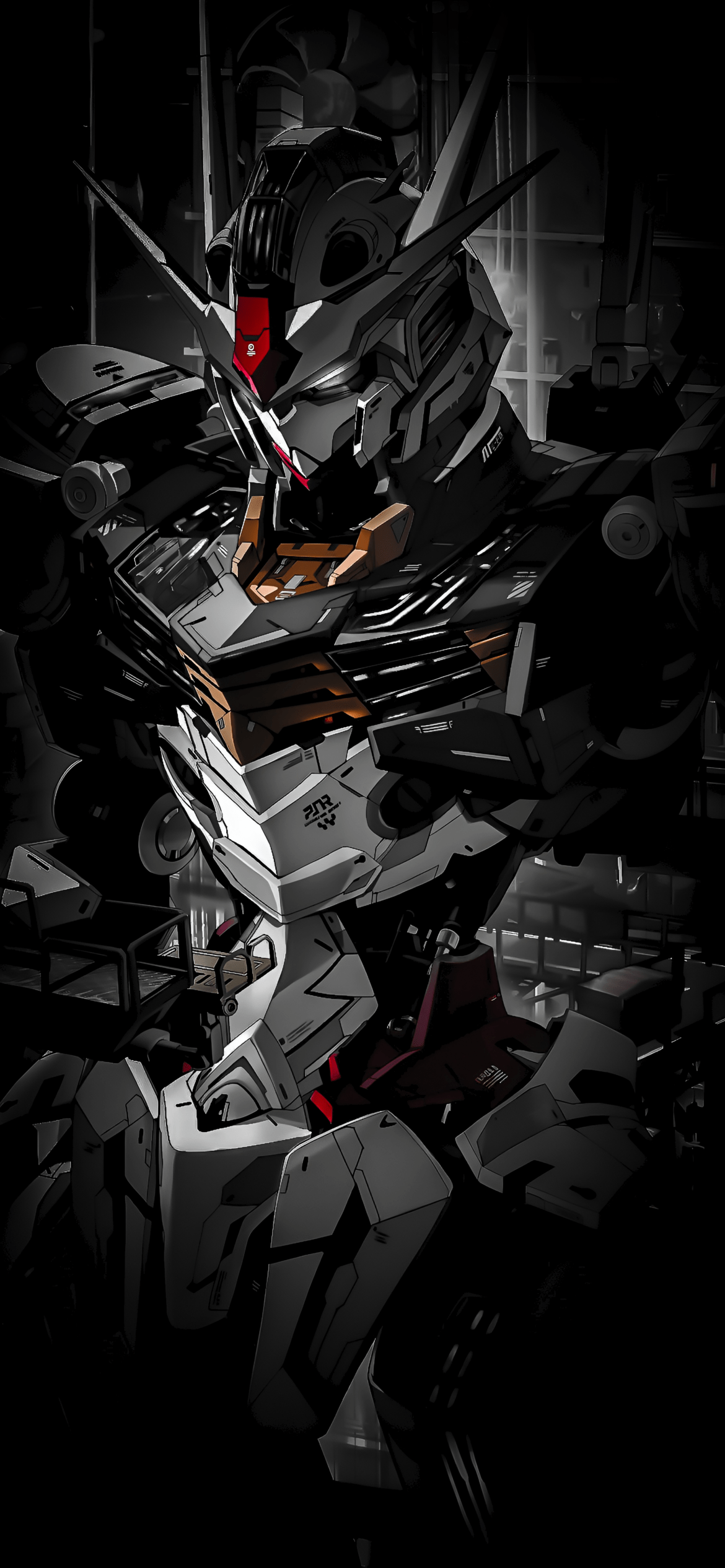 1170x2532 Mobile Suit Gundam Robot 8K Wallpaper