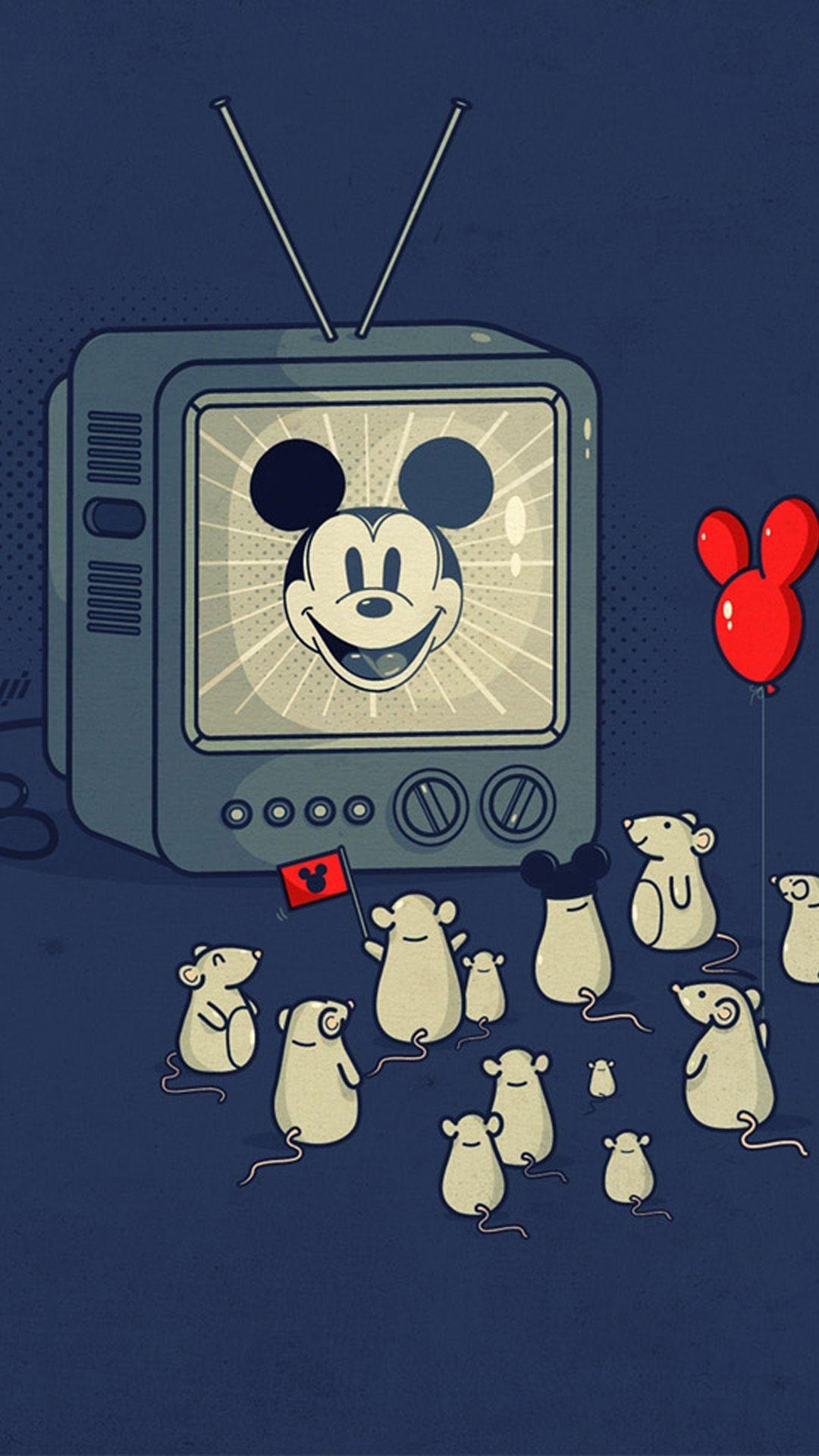 Hình nền chuột Mickey 1080x1920