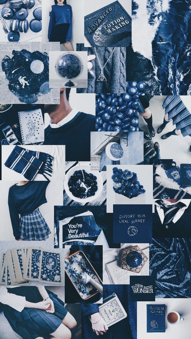 Blue and White Aesthetic Wallpapers Top Free Blue and White Aesthetic