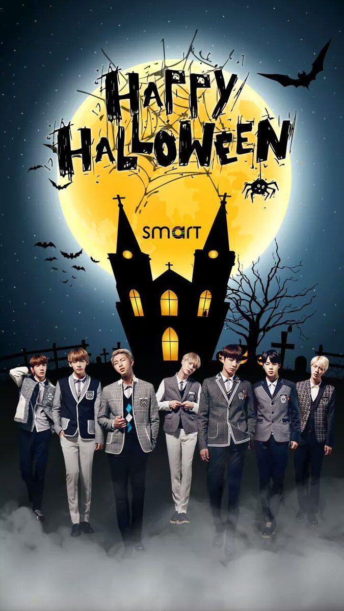 Bts Halloween Wallpapers Top Free Bts Halloween Backgrounds Wallpaperaccess