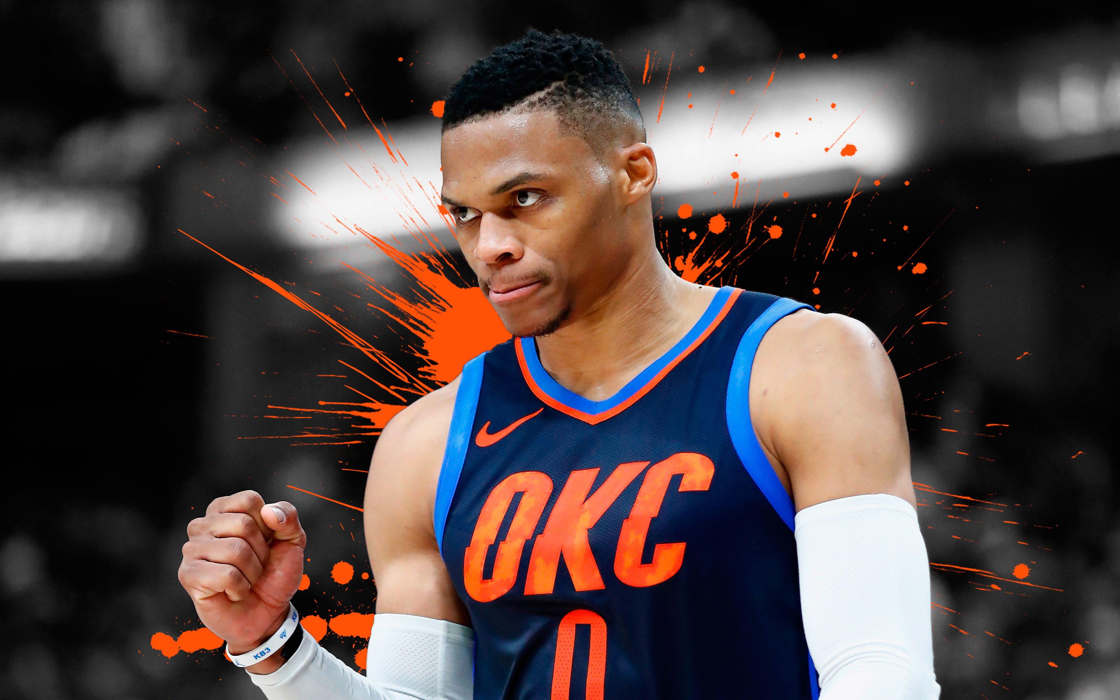 3840x2400 Russell Westbrook 4k Ultra HD Wallpaper. Background Image